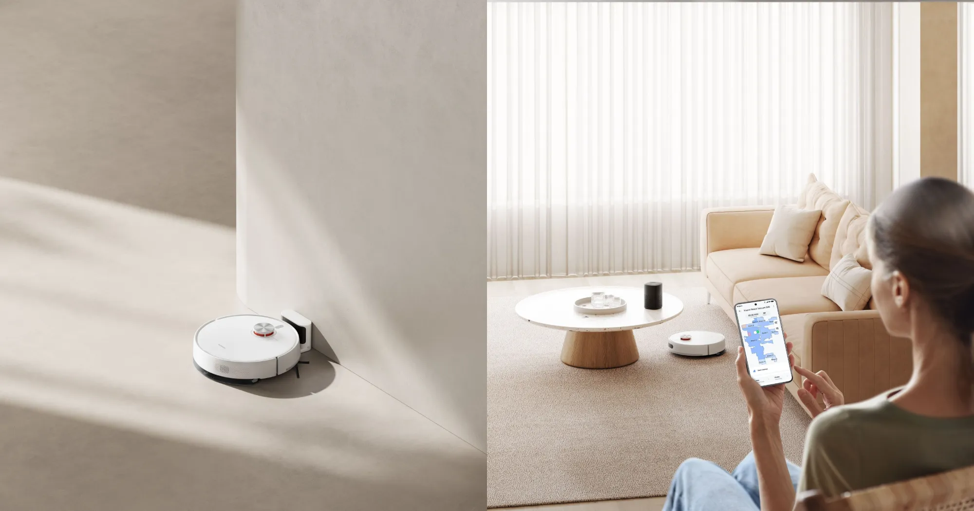 Робот-пылесос Xiaomi Robot Vacuum S40C (White) (EU)