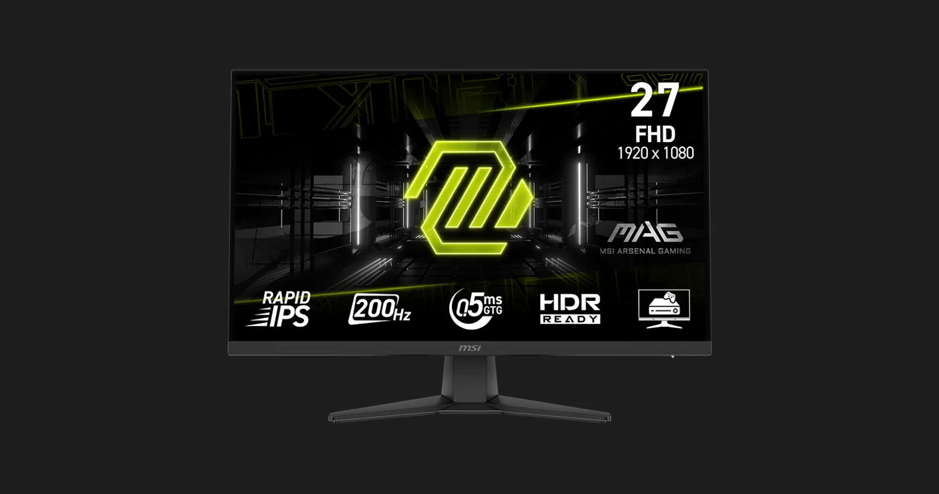 Монітор MSI 27" MAG 272F IPS 200Hz (UA)