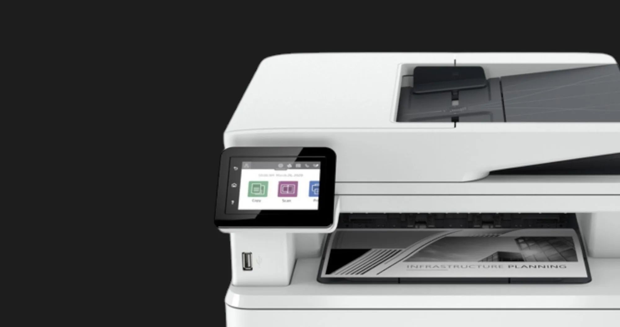 БФП Лазерний HP LaserJet Pro 4102dw (2Z622F)