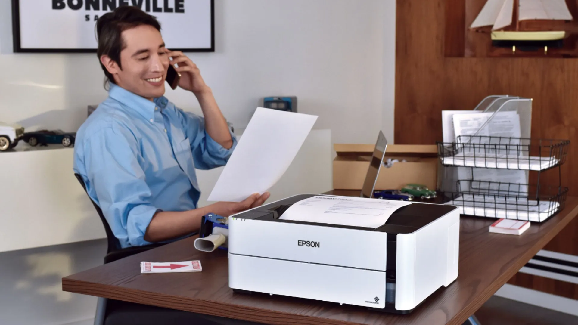 Принтер струйный Epson M1170 (White) (C11CH44404)