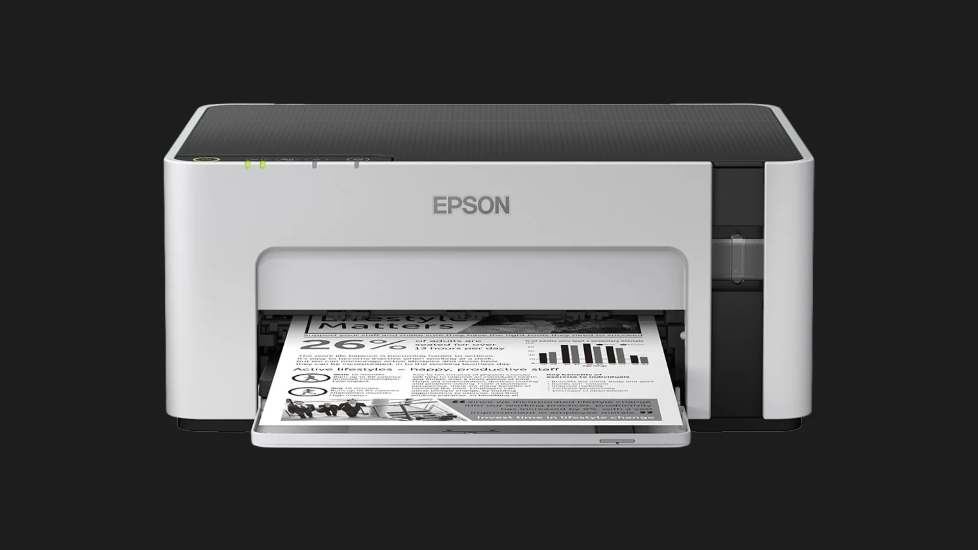 Принтер струменевий Epson M1100 (White) (C11CG95405)