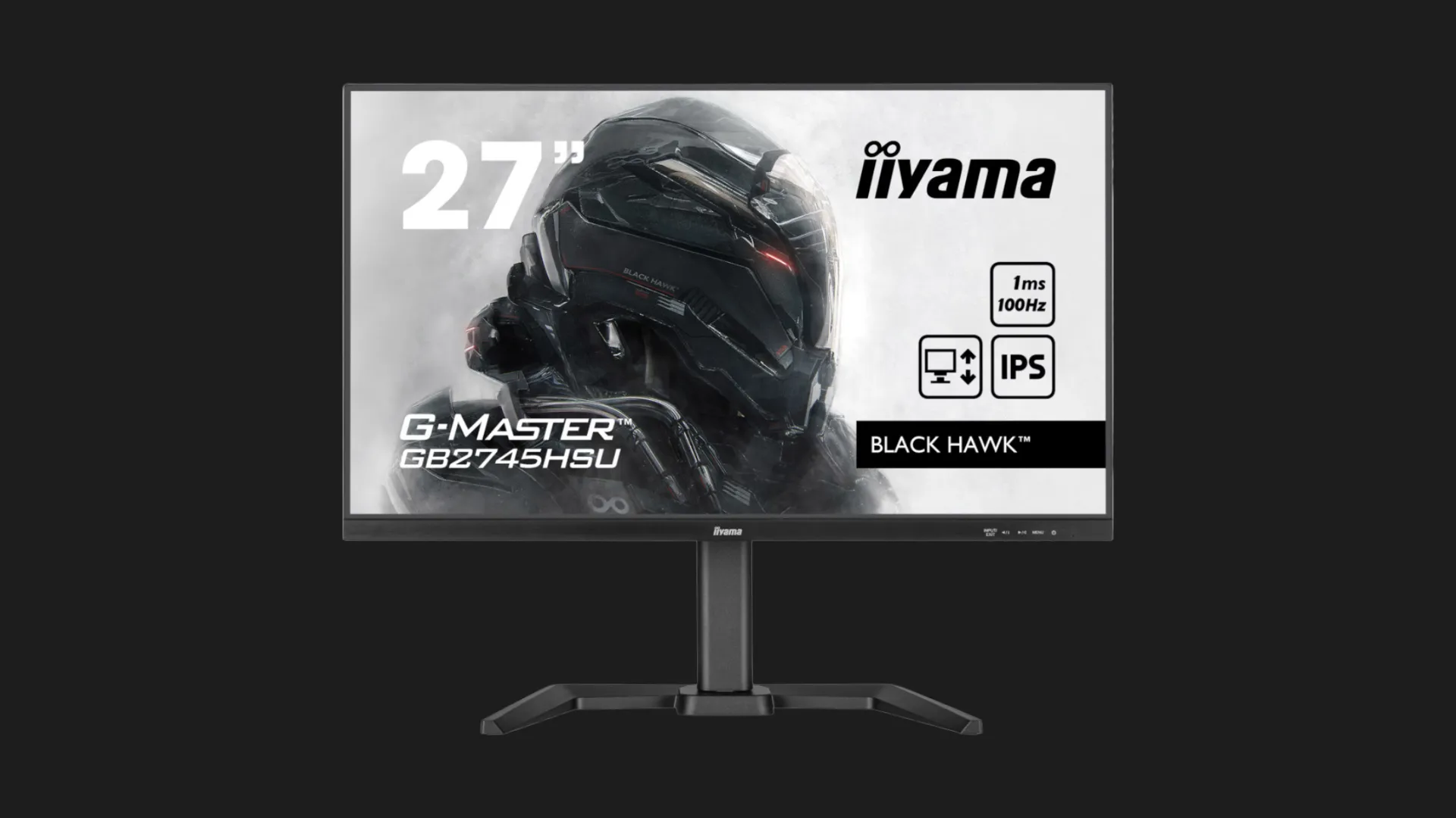 Монитор iiyama 27" IPS 100Hz GB2745HSU-B2 (UA)