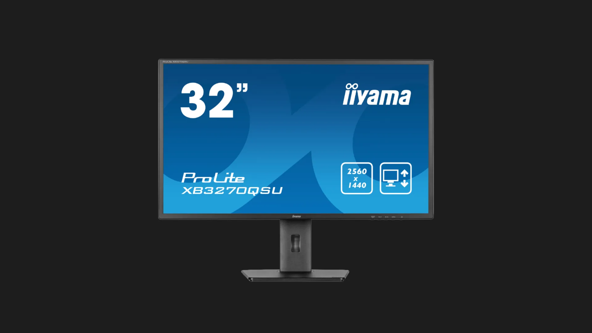 Монітор iiyama 31,5" ProLite IPS 100Hz XB3270QSU-B1 (UA)
