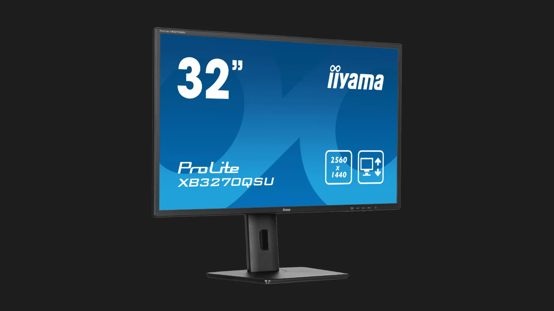 Монітор iiyama 31,5" ProLite IPS 100Hz XB3270QSU-B1 (UA)