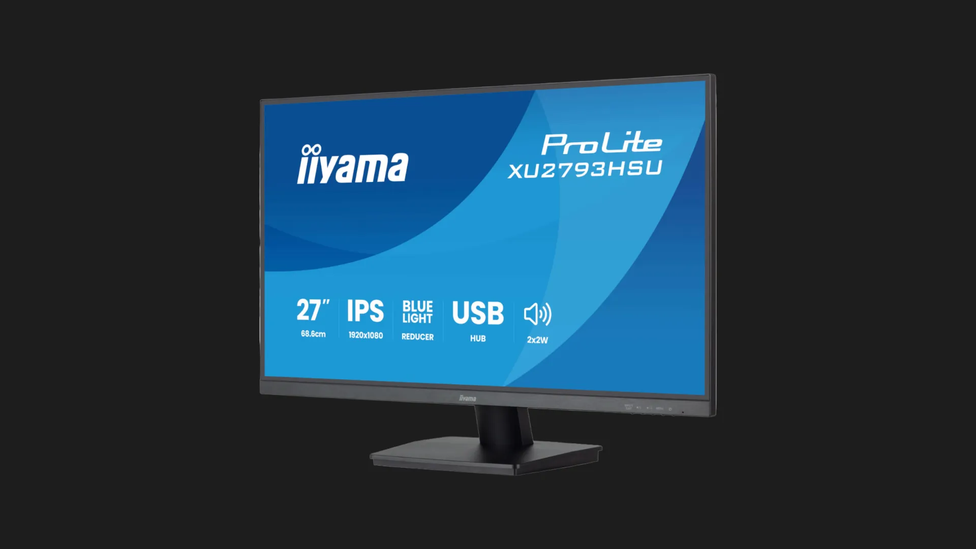 Монітор iiyama 27" IPS 100Hz XU2793HSU-B7 (UA)