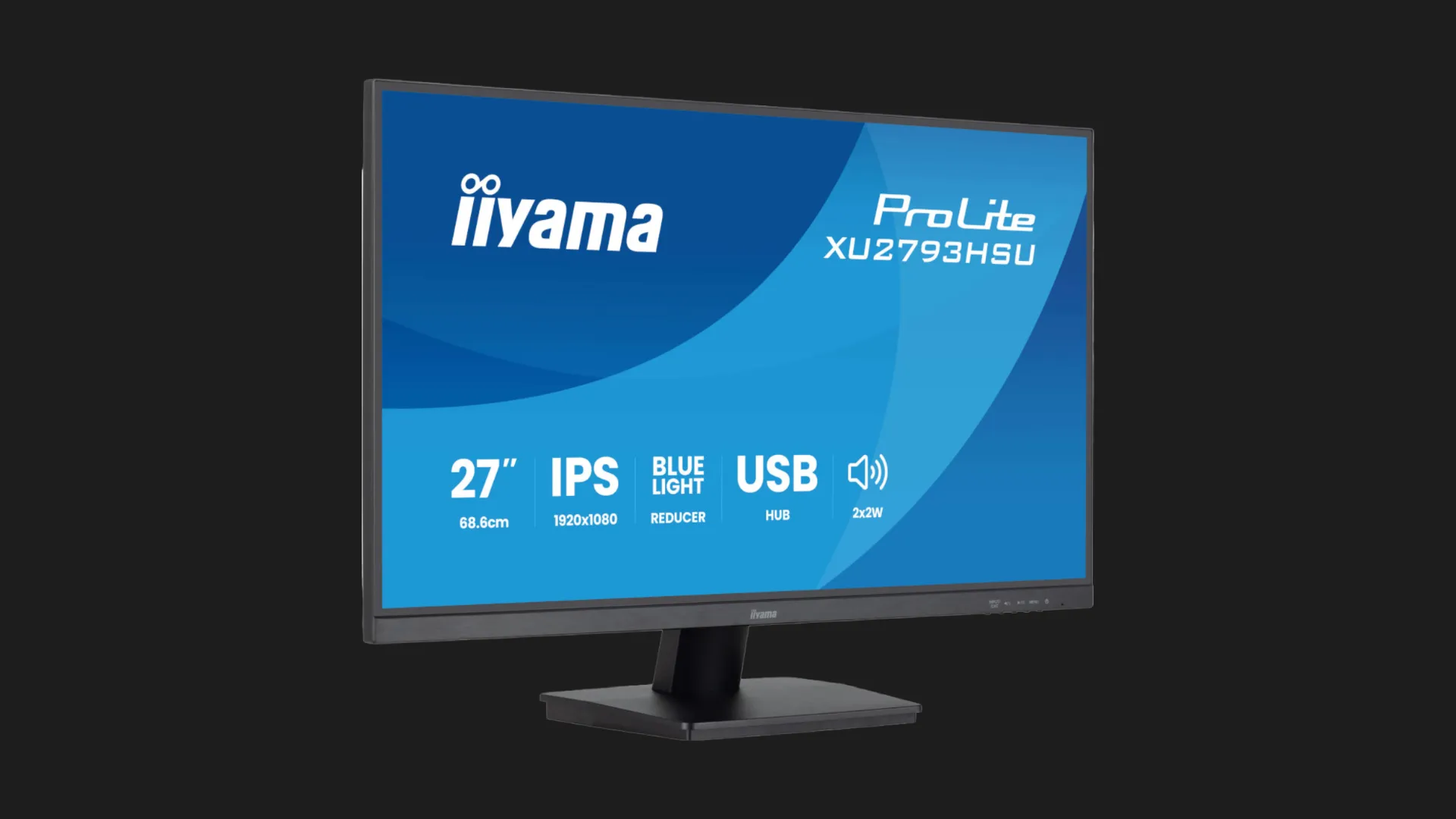 Монітор iiyama 27" IPS 100Hz XU2793HSU-B7 (UA)