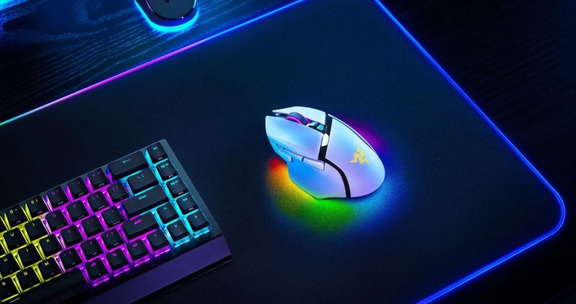 Ігрова миша Razer Basilisk V3 PRO Wireless (RZ01-04620200-R3G1) (White) (EU)