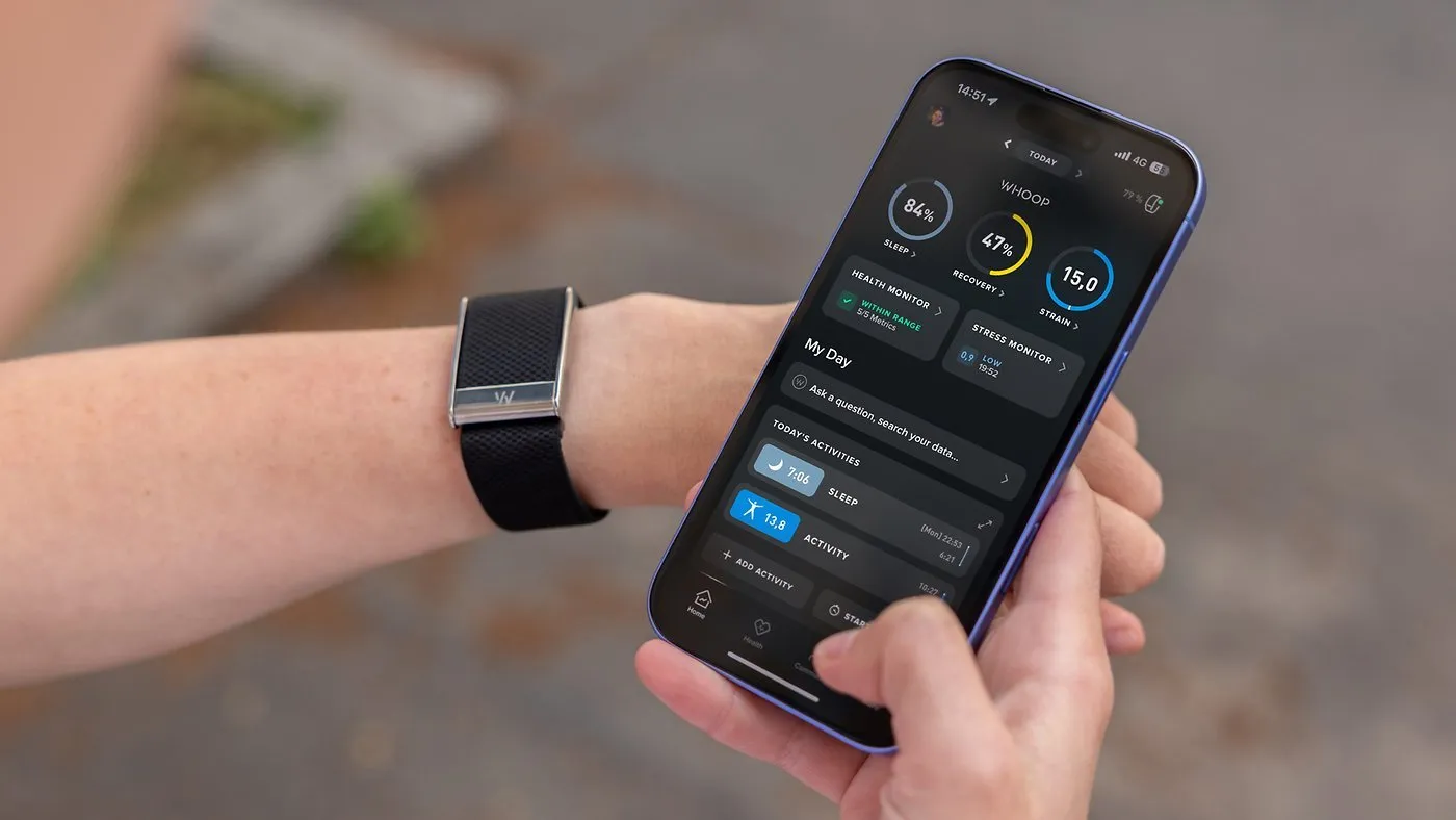 Как зарядить фитнес-браслет WHOOP