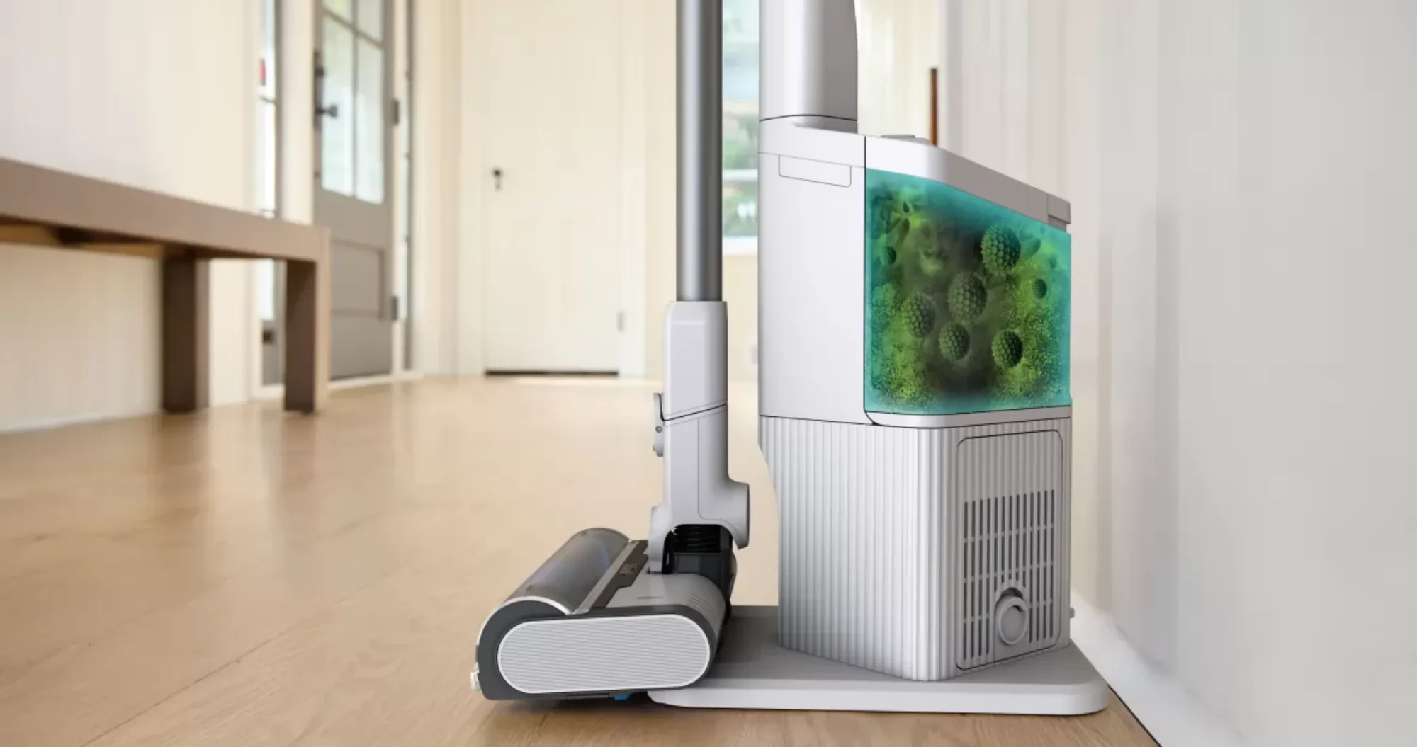 Пилосос Shark BU3521EU (White/Navy Blue) (UA)