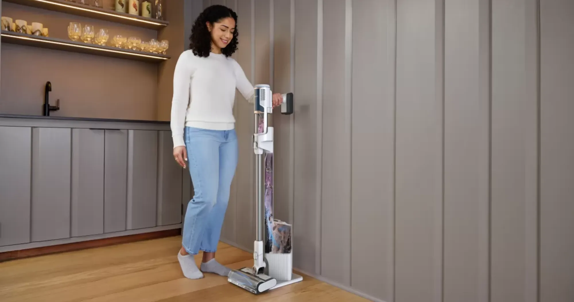 Пылесос Shark BU3521EU (White/Navy Blue) (UA)