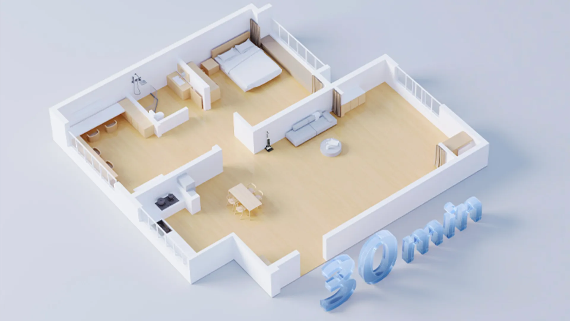 Аккумуляторный пылесос Mova K20 Pro