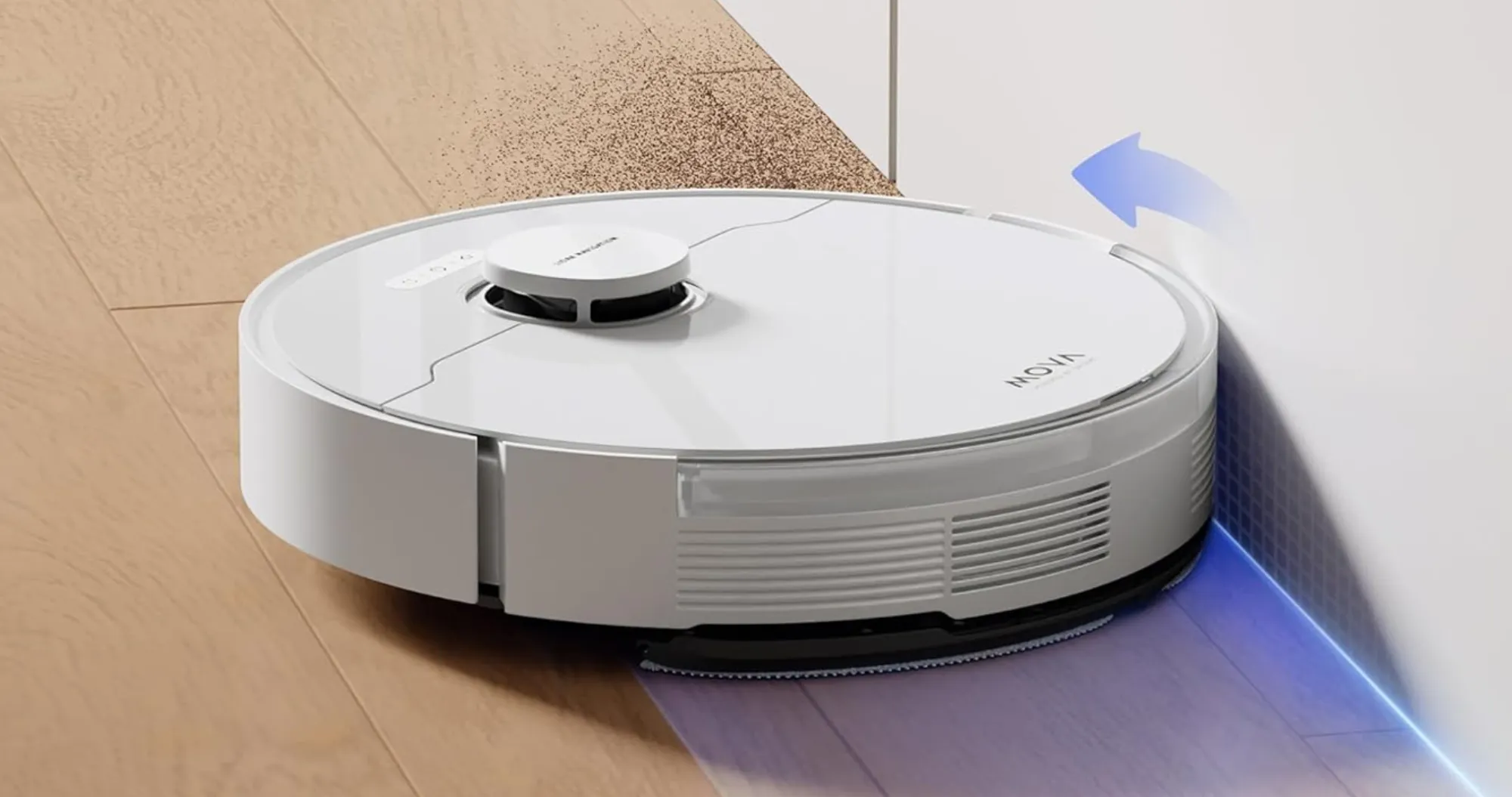 Робот-пылесос Mova S10 (White) (UA)