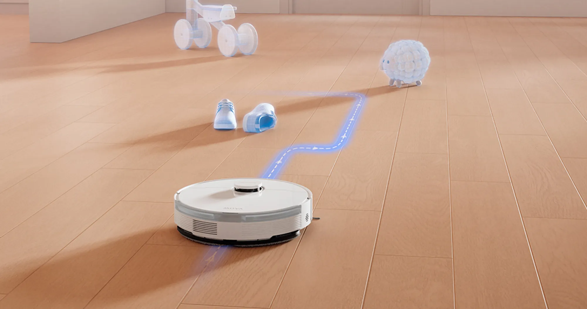 Робот-пылесос Mova S10 (White) (UA)