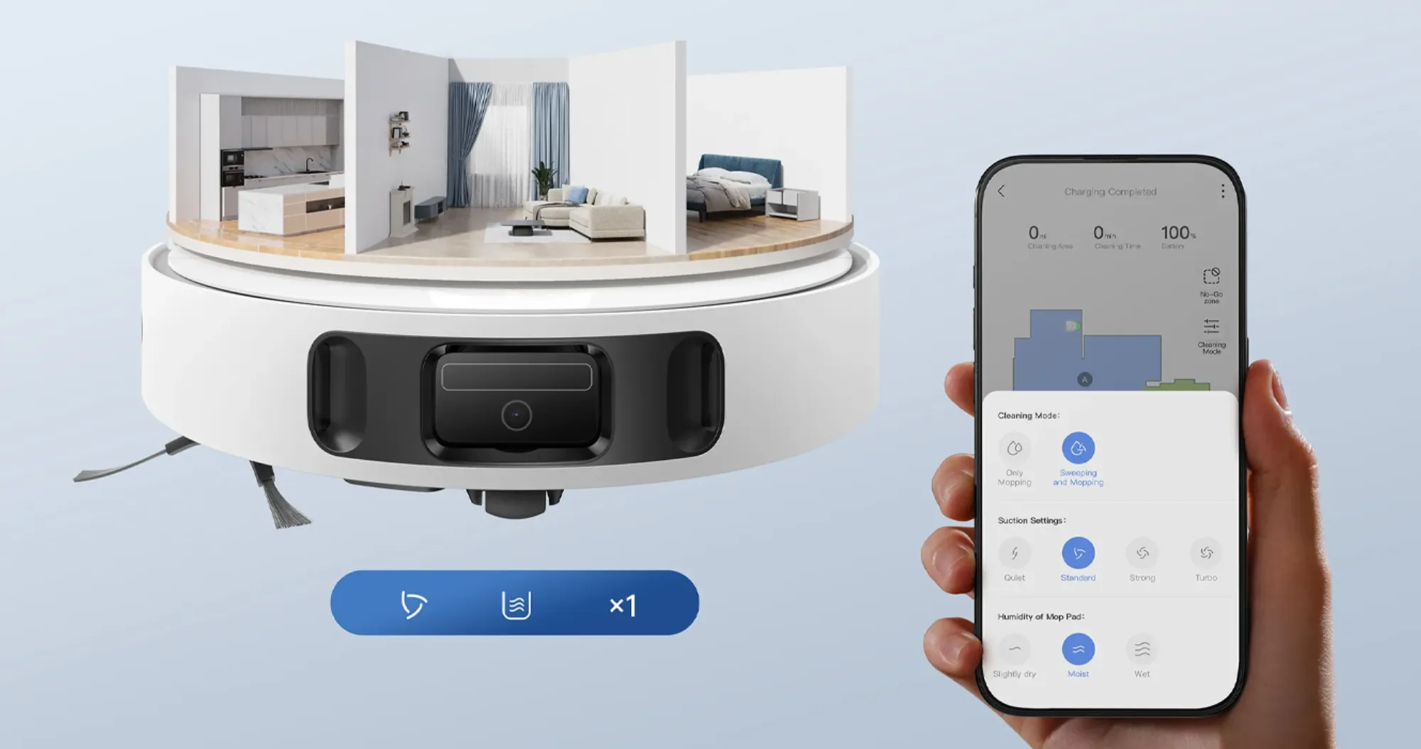 Робот-пылесос Mova E30 Ultra (White) (EU)