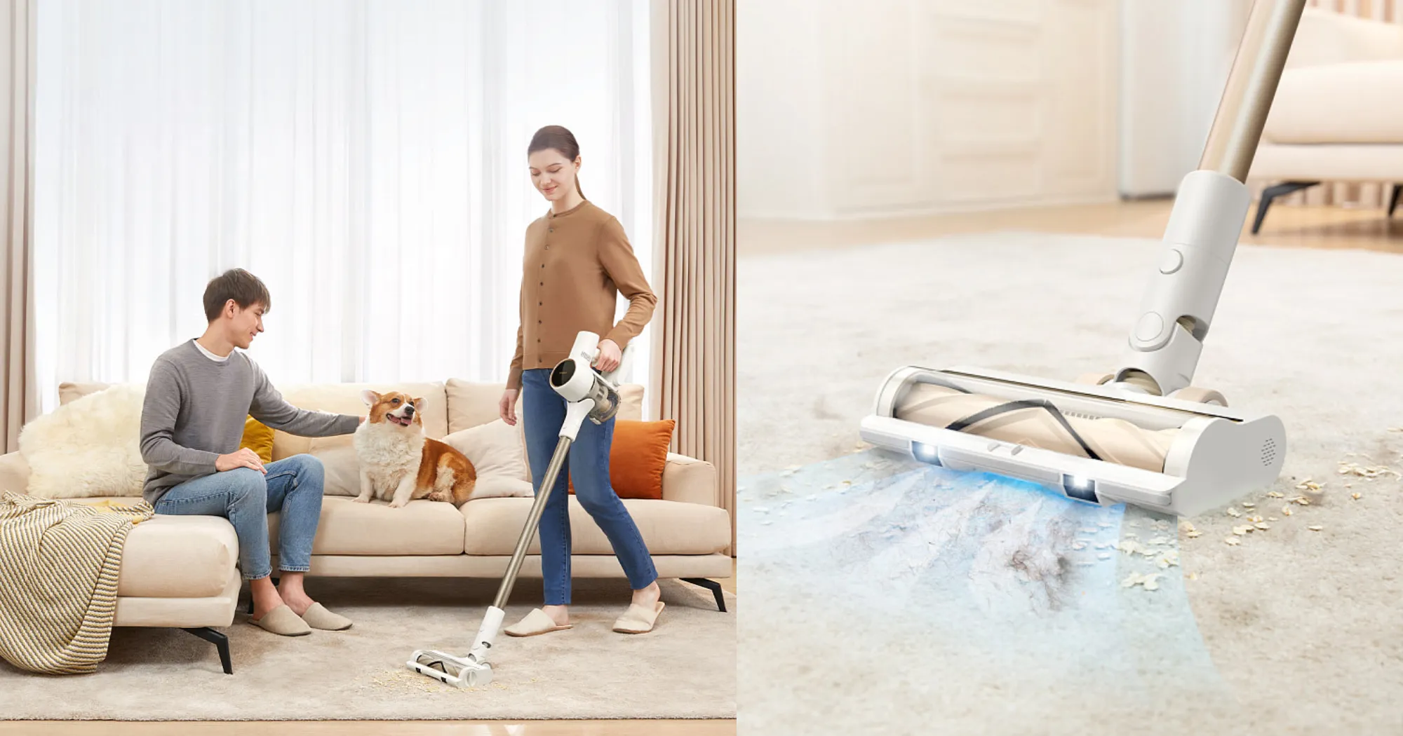 Акумуляторний пилосос Dreame R10s (White)