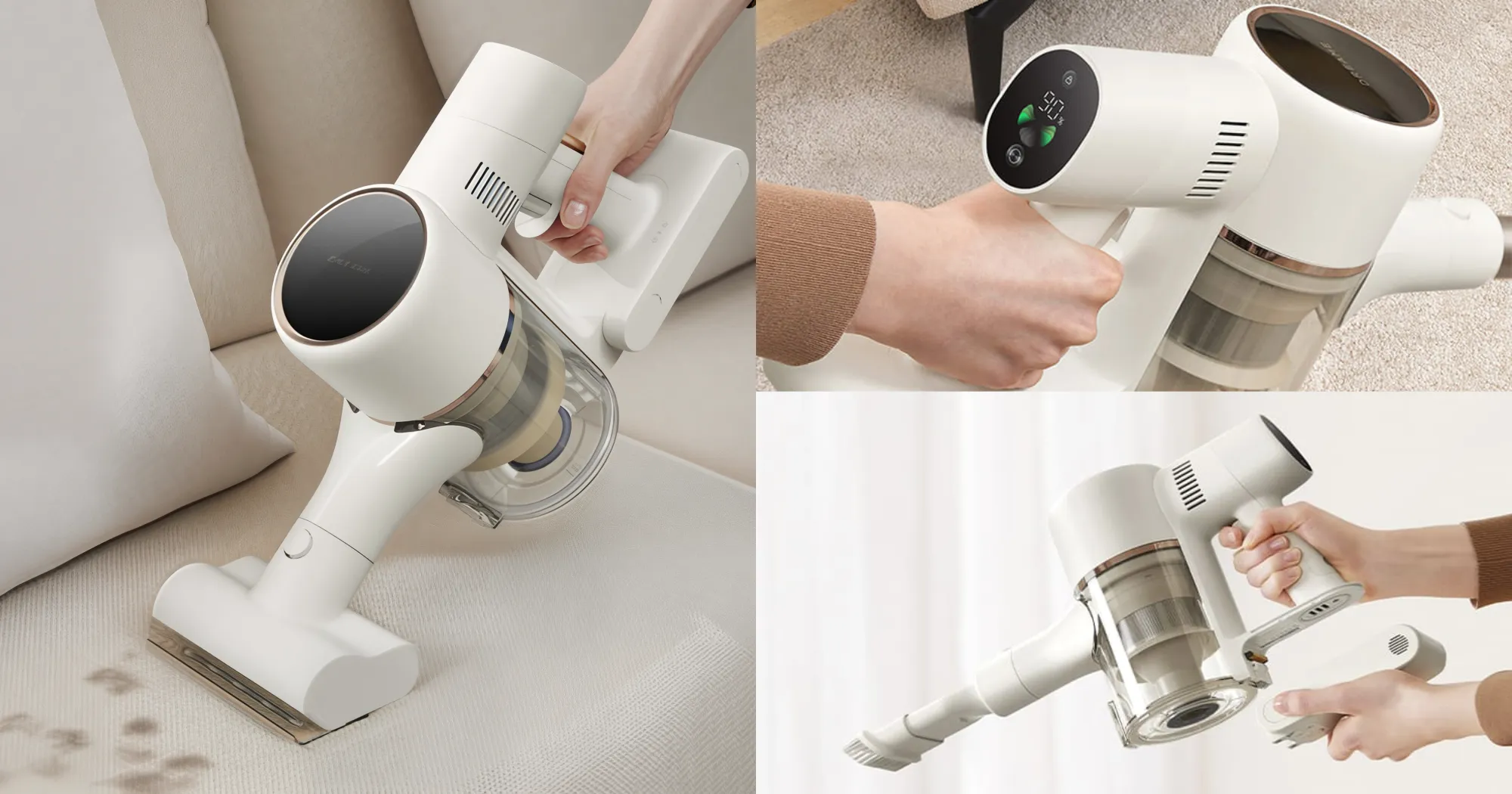 Акумуляторний пилосос Dreame R10s (White)