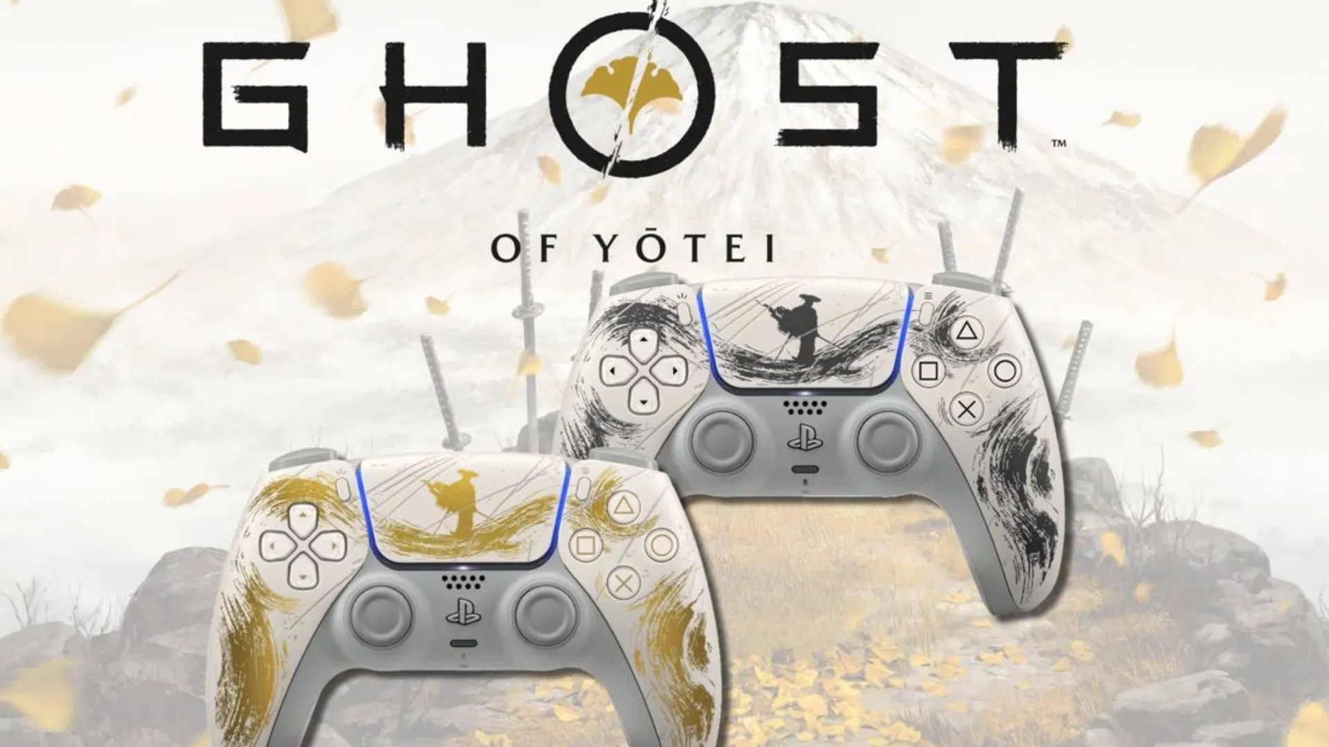 Беспроводной геймпад Sony PlayStation 5 DualSense (Ghost of Yotei Black Limited Edition) (EU)