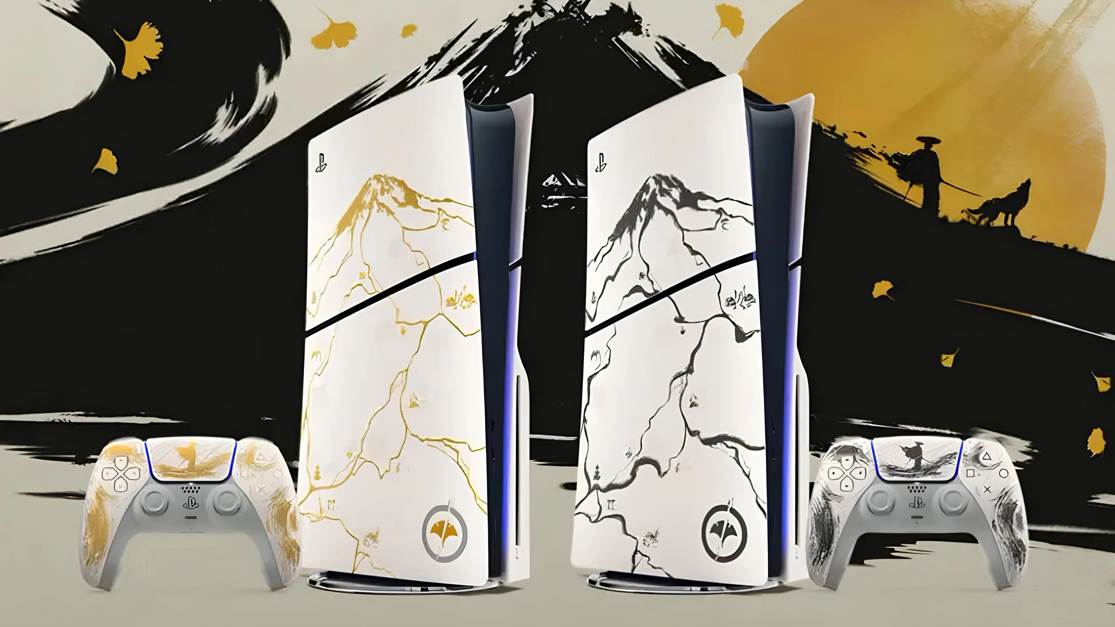 Беспроводной геймпад Sony PlayStation 5 DualSense (Ghost of Yotei Black Limited Edition) (EU)