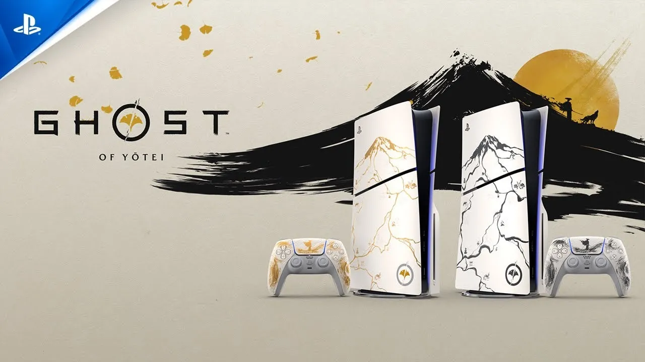 Панелі корпусу для PlayStation 5 Slim (Ghost of Yotei Limited Edition) (EU)