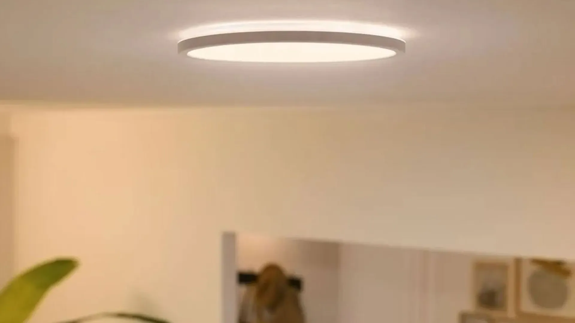 Умный потолочный светильник WiZ SuperSlim Ceiling 16W 2700-6500K Wi-Fi (Black)