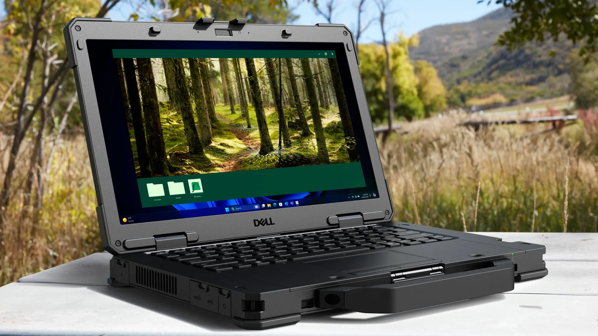 Ноутбук Dell Pro Rugged 14" (Intel Core Ultra 5/32GB/2TB/Intel Arc) (DPR14TU516503WP) (Standard)