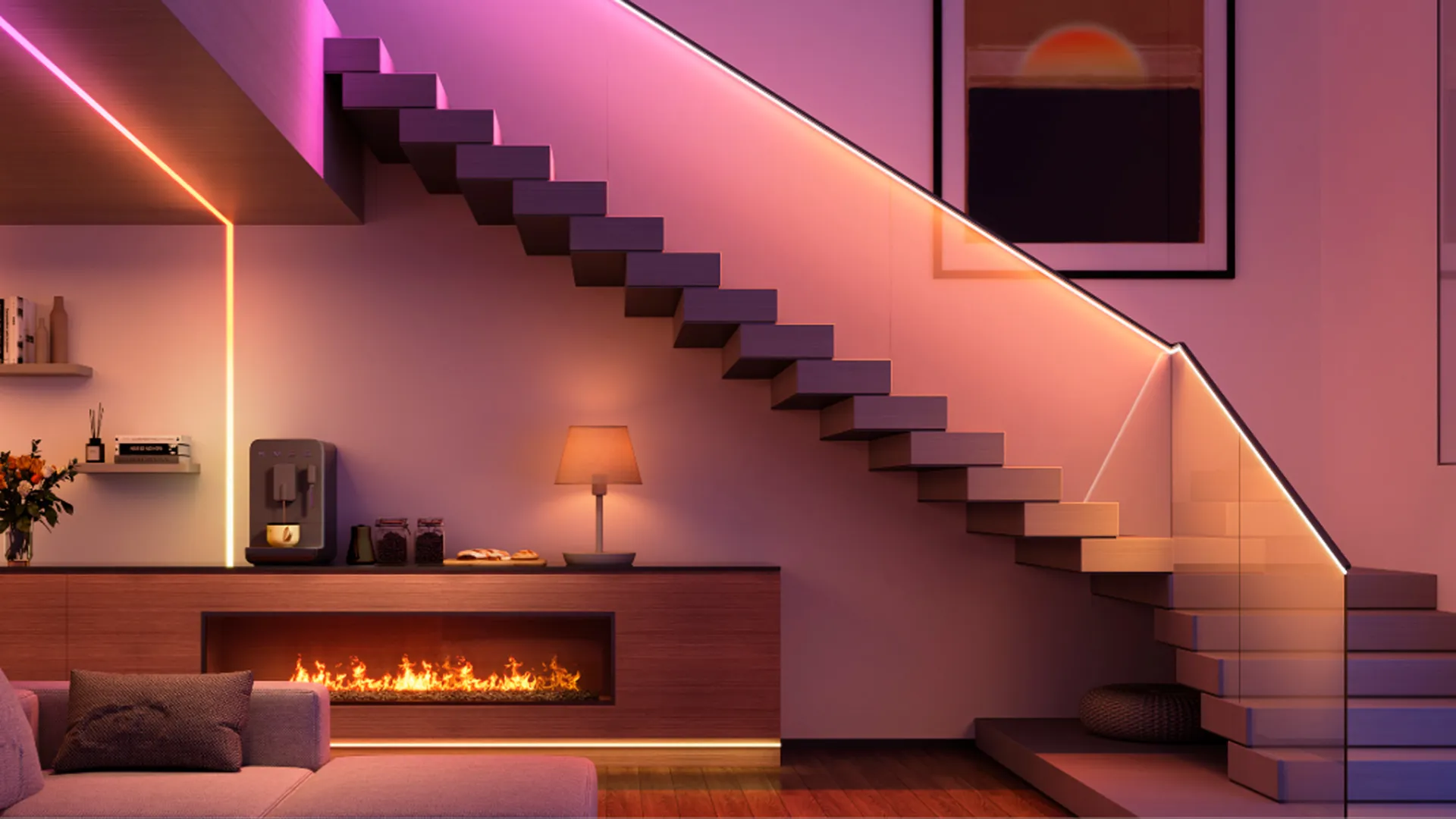 Лента светодиодная умная Govee H61E5 COB Strip Light Pro, 3м