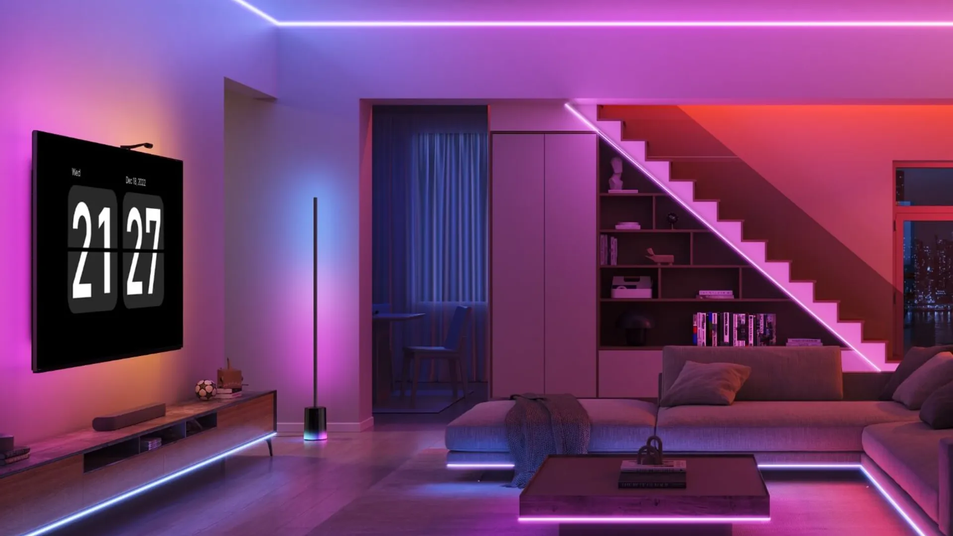 Лента светодиодная умная Govee H61E5 COB Strip Light Pro, 3м