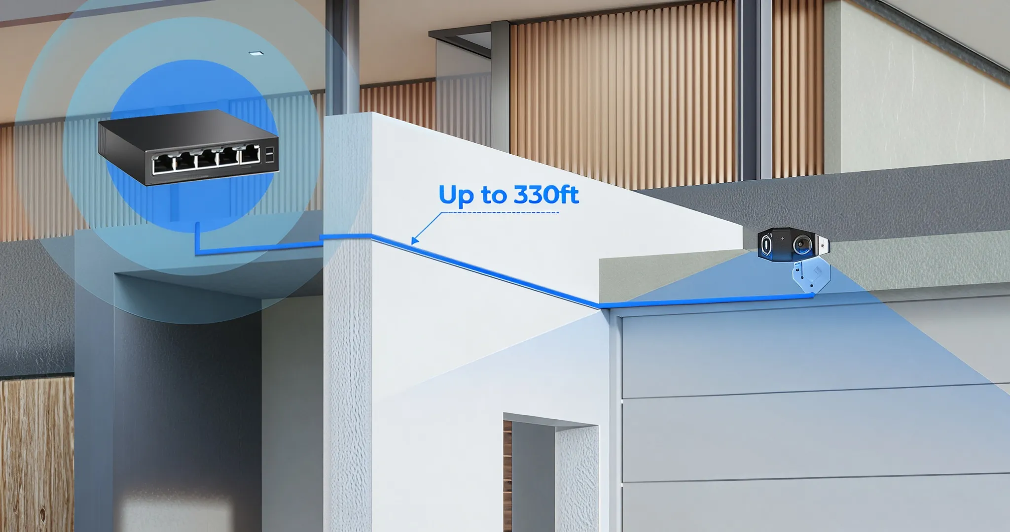 IP камера Reolink Duo Series P750 (Duo 3 PoE) (White) (UA)