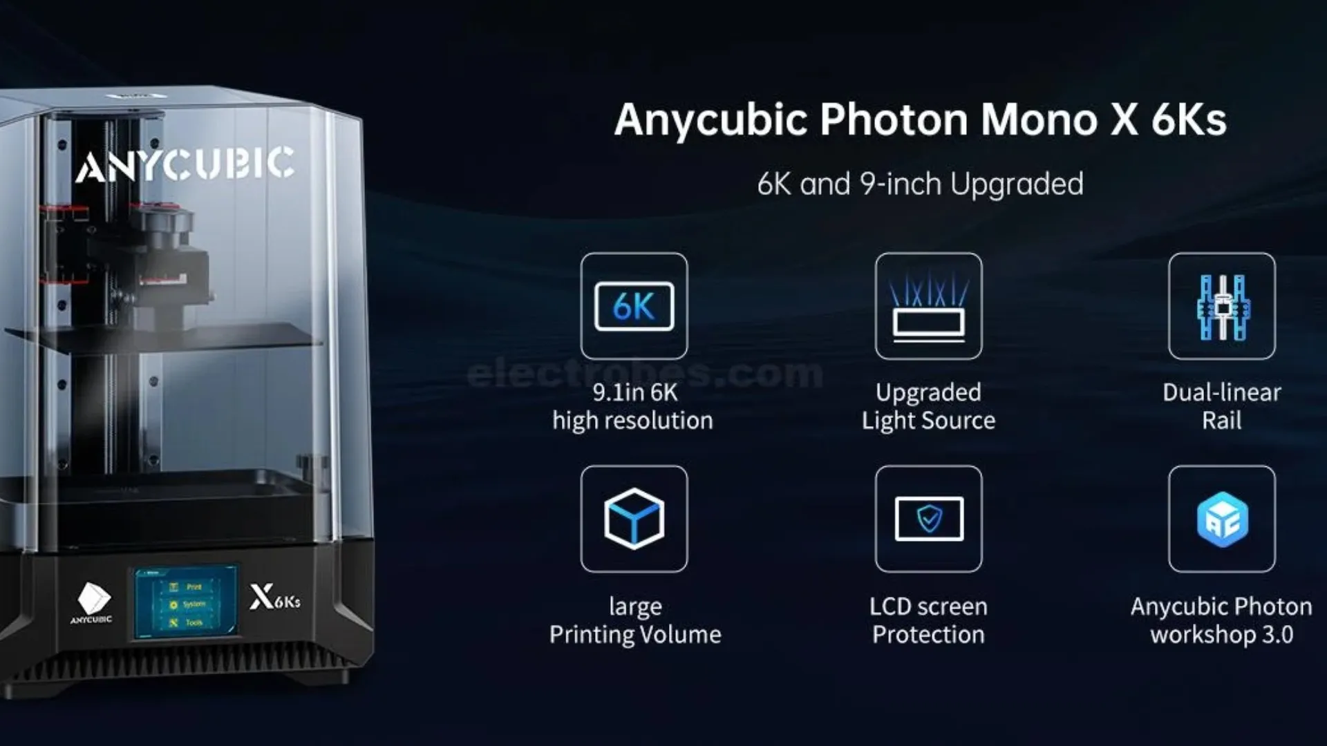 3D-принтер Anycubic Photon Mono X 6Ks (Black)