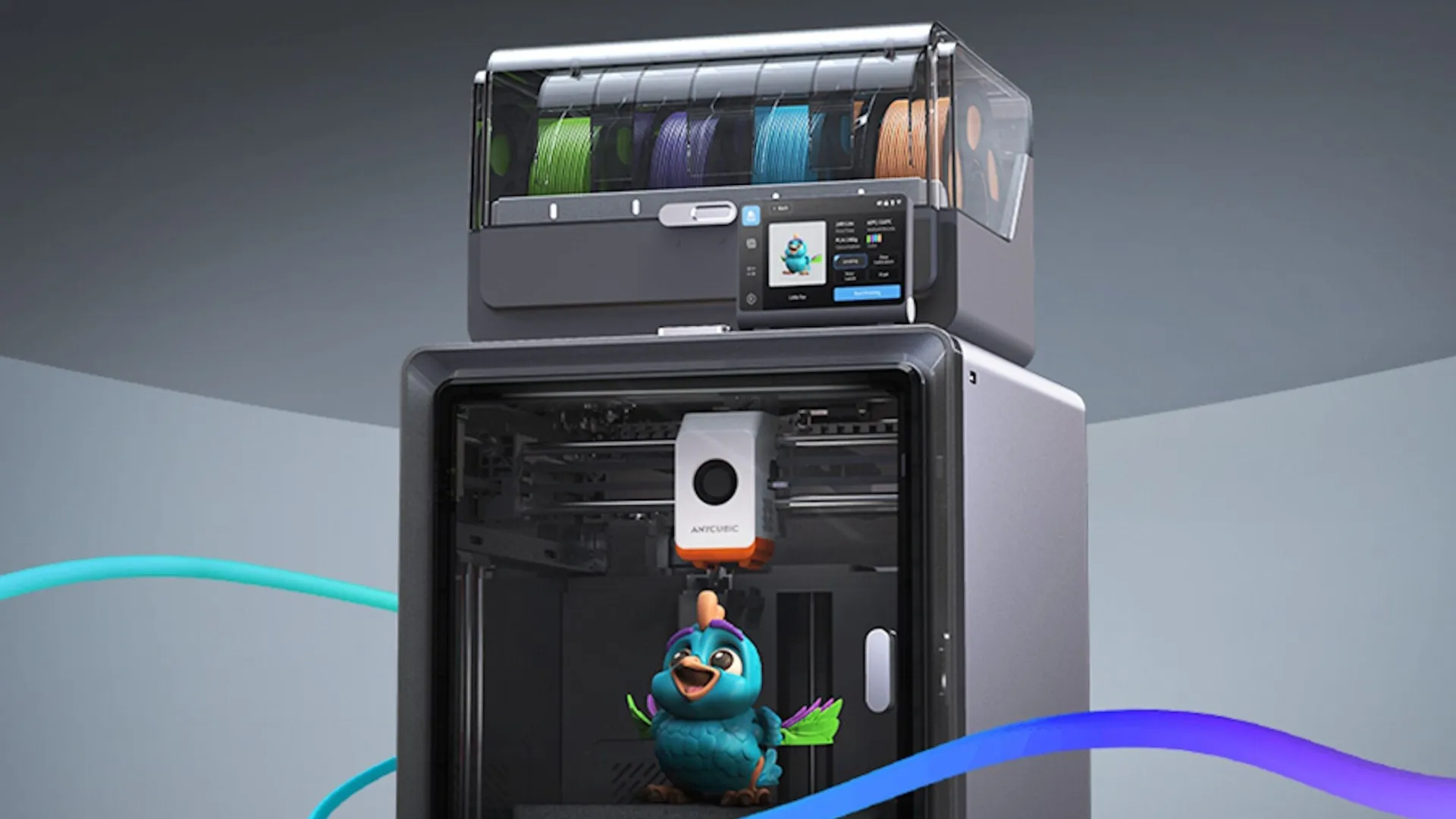 3D-принтер Anycubic Kobra S1 Combo (Black)