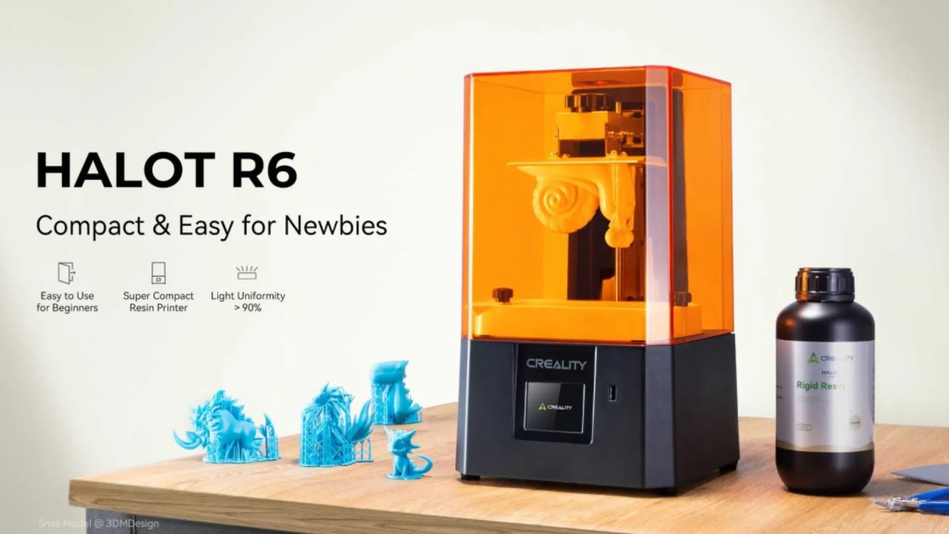 3D-принтер Creality HALOT-R6 (Orange)