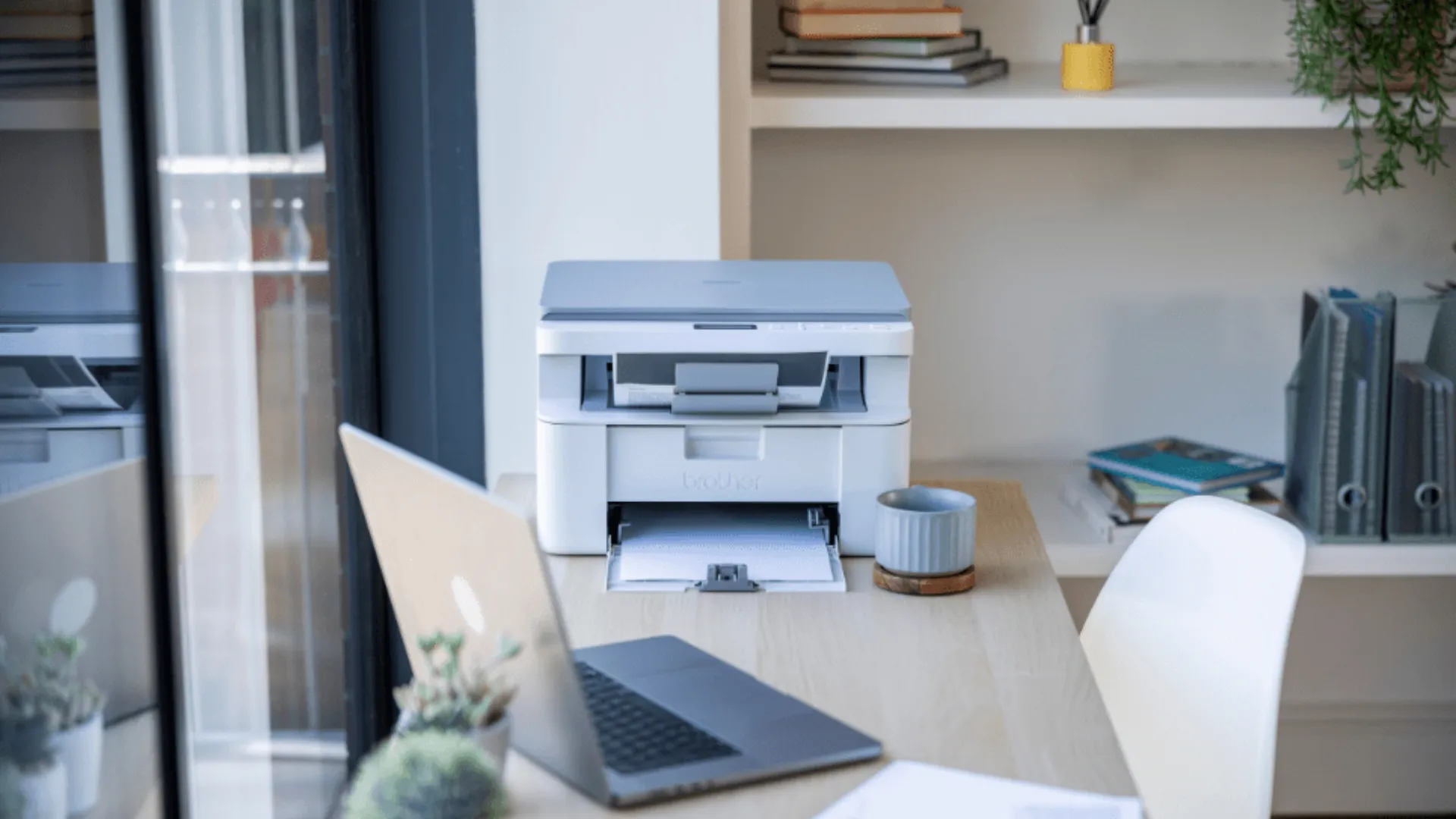 МФУ Лазерный Brother DCP-L1630W (White) (DCPL1630WYJ1)