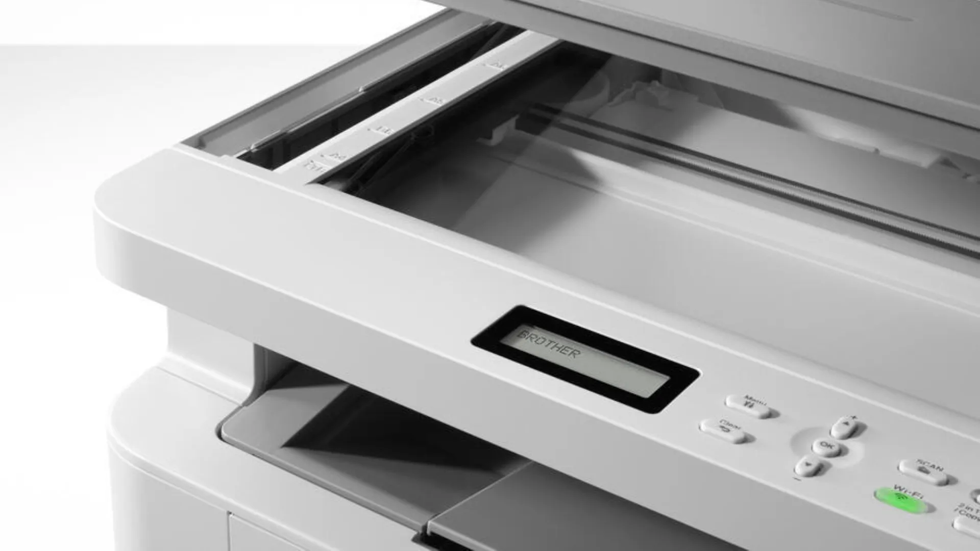 МФУ Лазерный Brother DCP-L1630W (White) (DCPL1630WYJ1)