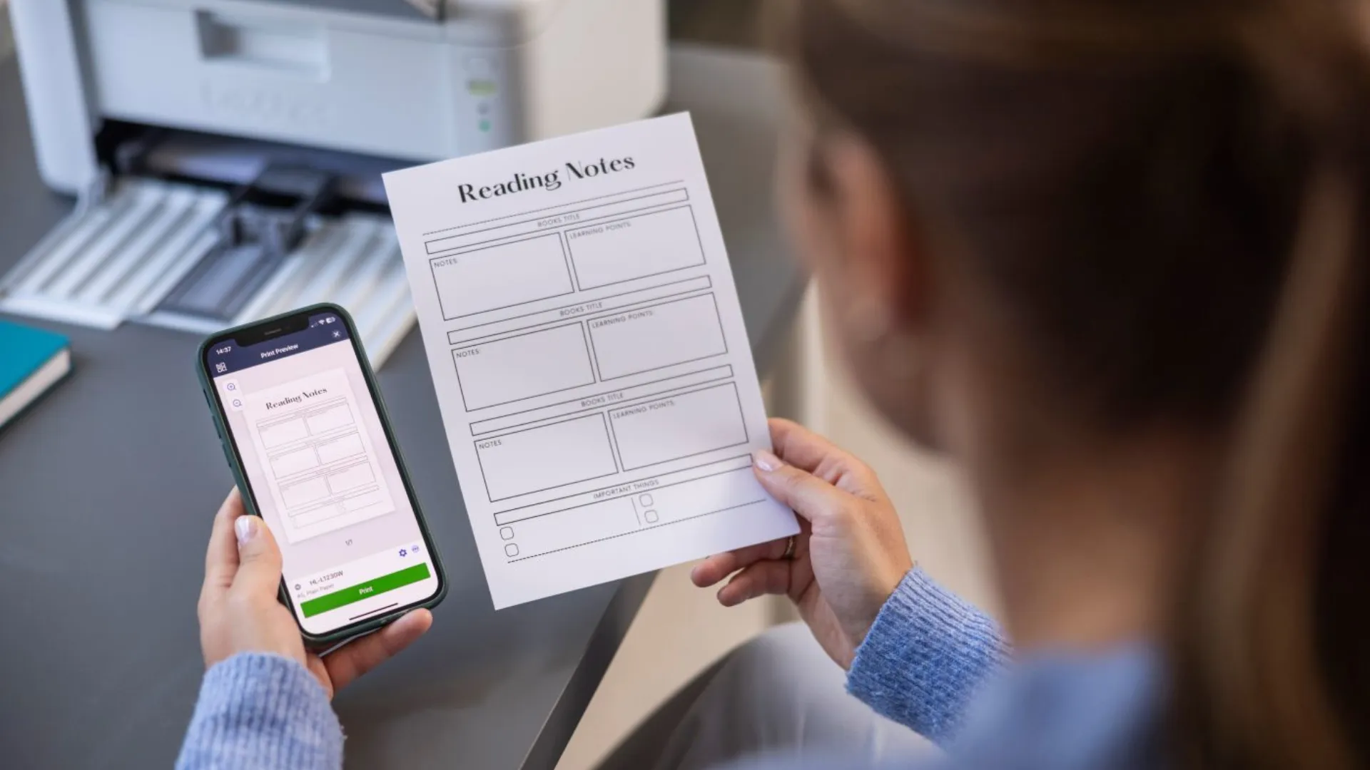 Принтер лазерний Brother HL-L1230W (White) (HLL1230WYJ1)