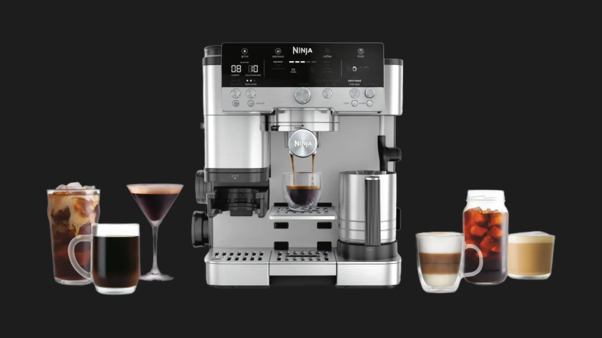 Кавомашина Ninja Luxe Cafe Essential Coffee Maker (Silver) (UA)