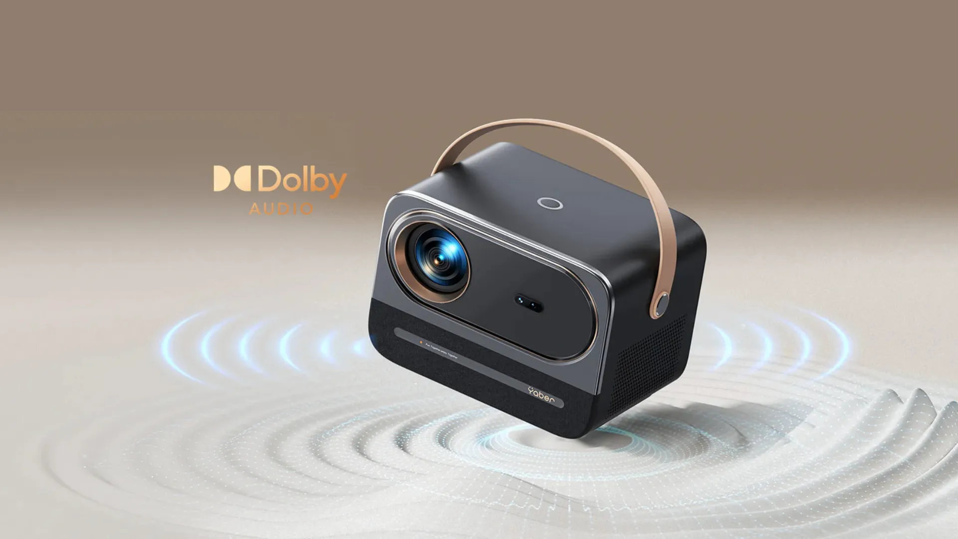 Мультимедийный проектор Yaber U12 (Black/Gold) (UA)