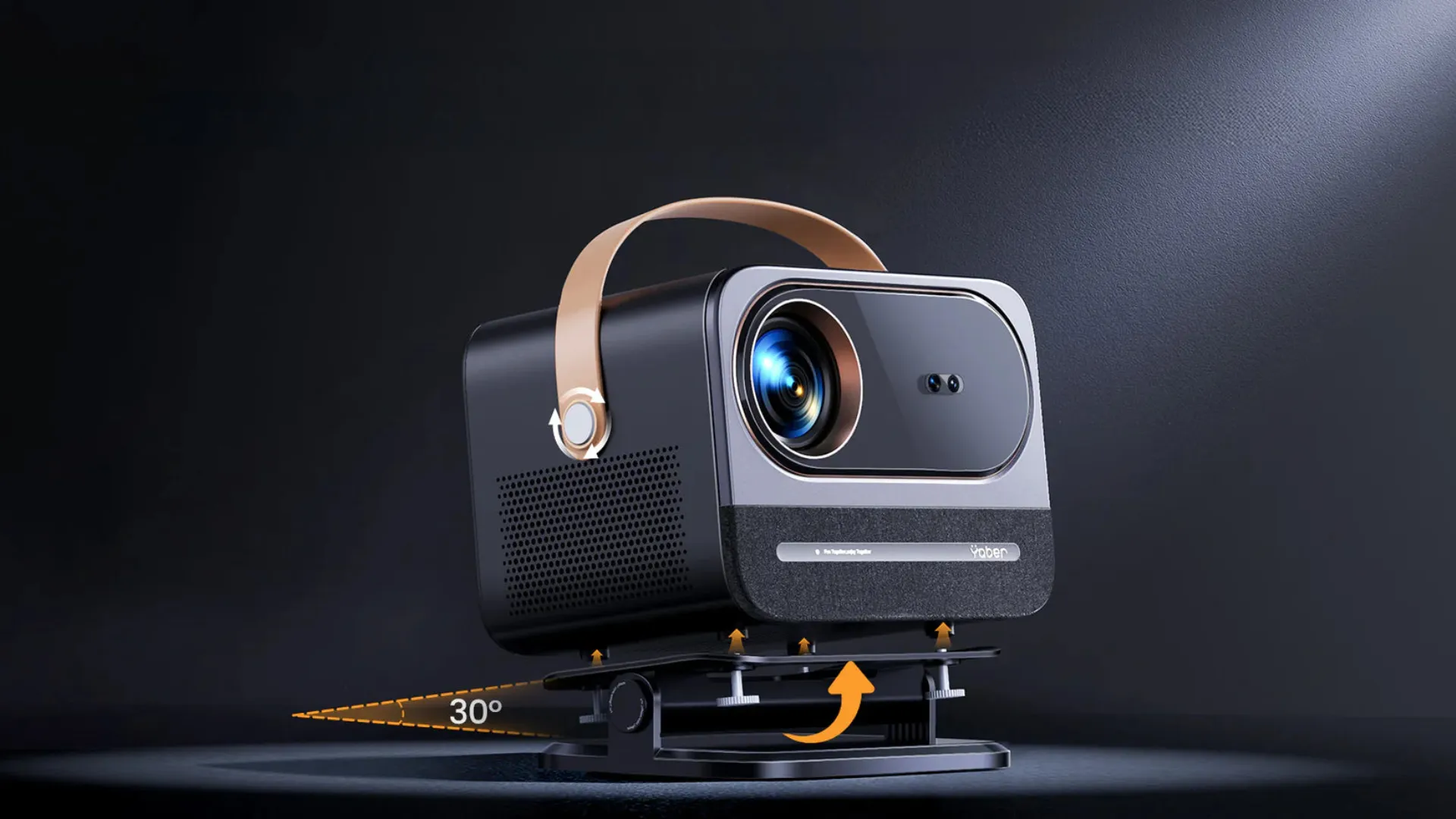 Мультимедийный проектор Yaber U12 (Black/Gold) (UA)