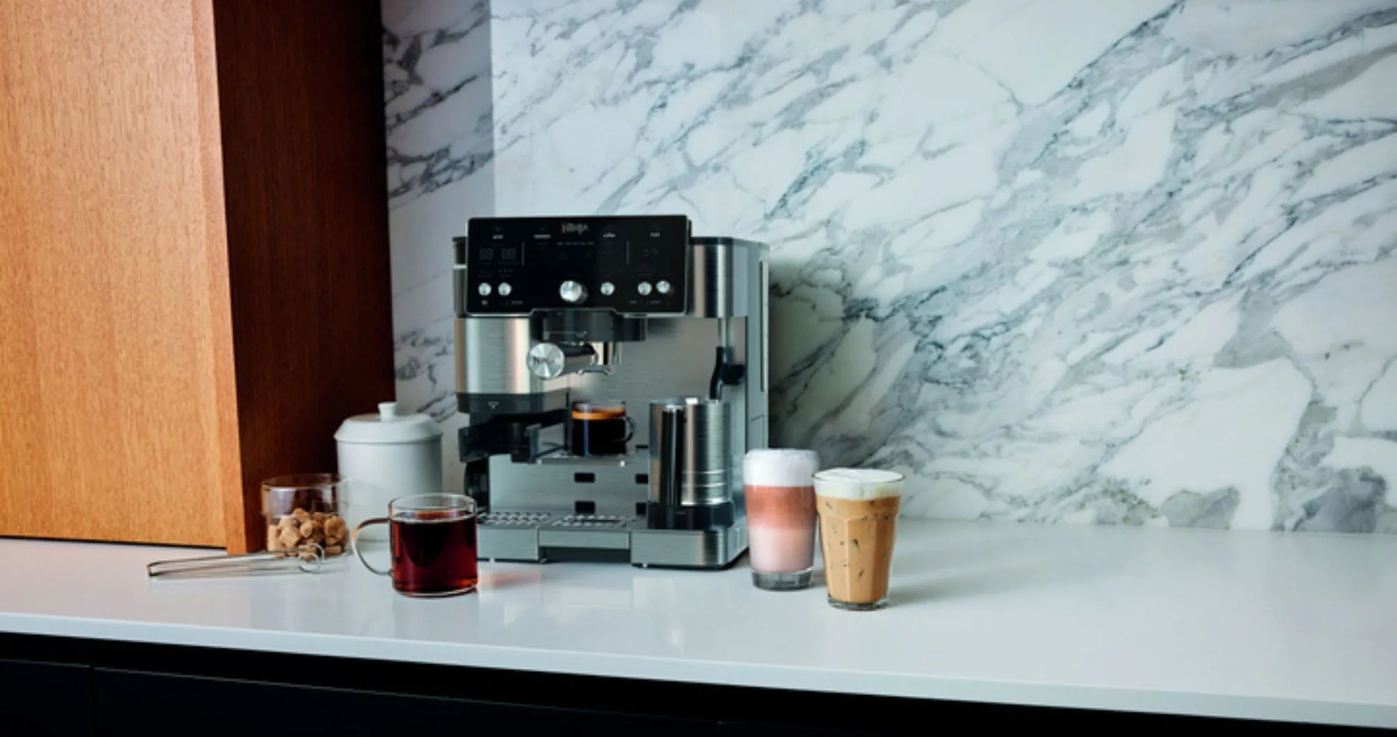 Кавомашина Ninja Luxe Café Essential (ES501EU) (Stainless Steel) (UA)