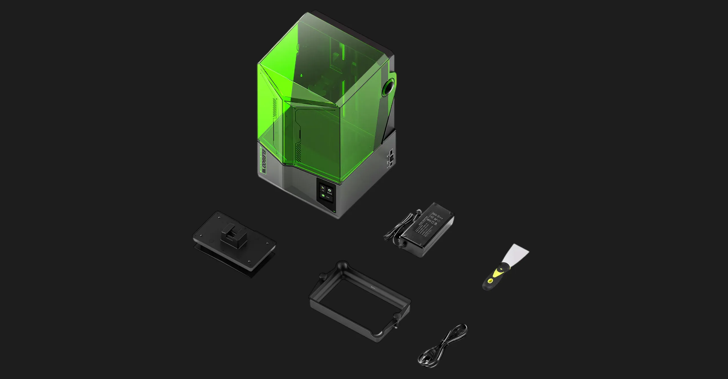 3D-принтер ELEGOO Saturn 4 (Gray/Green)