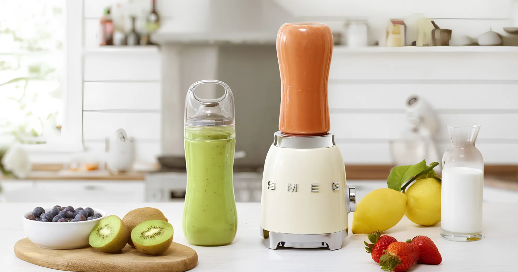 Блендер стационарный SMEG PBF01CREU (Cream)