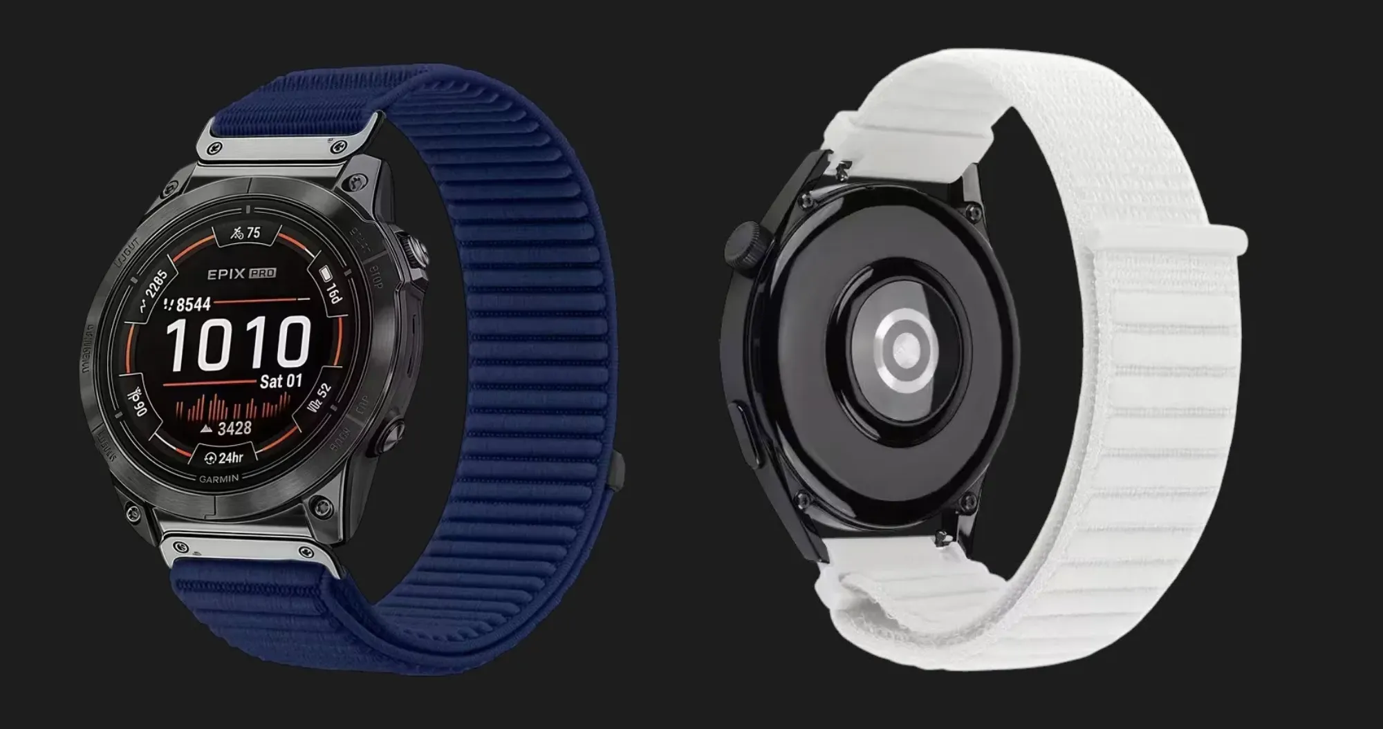 Ремешок Nylon Strap для Garmin (Quick Release 20) (Black)