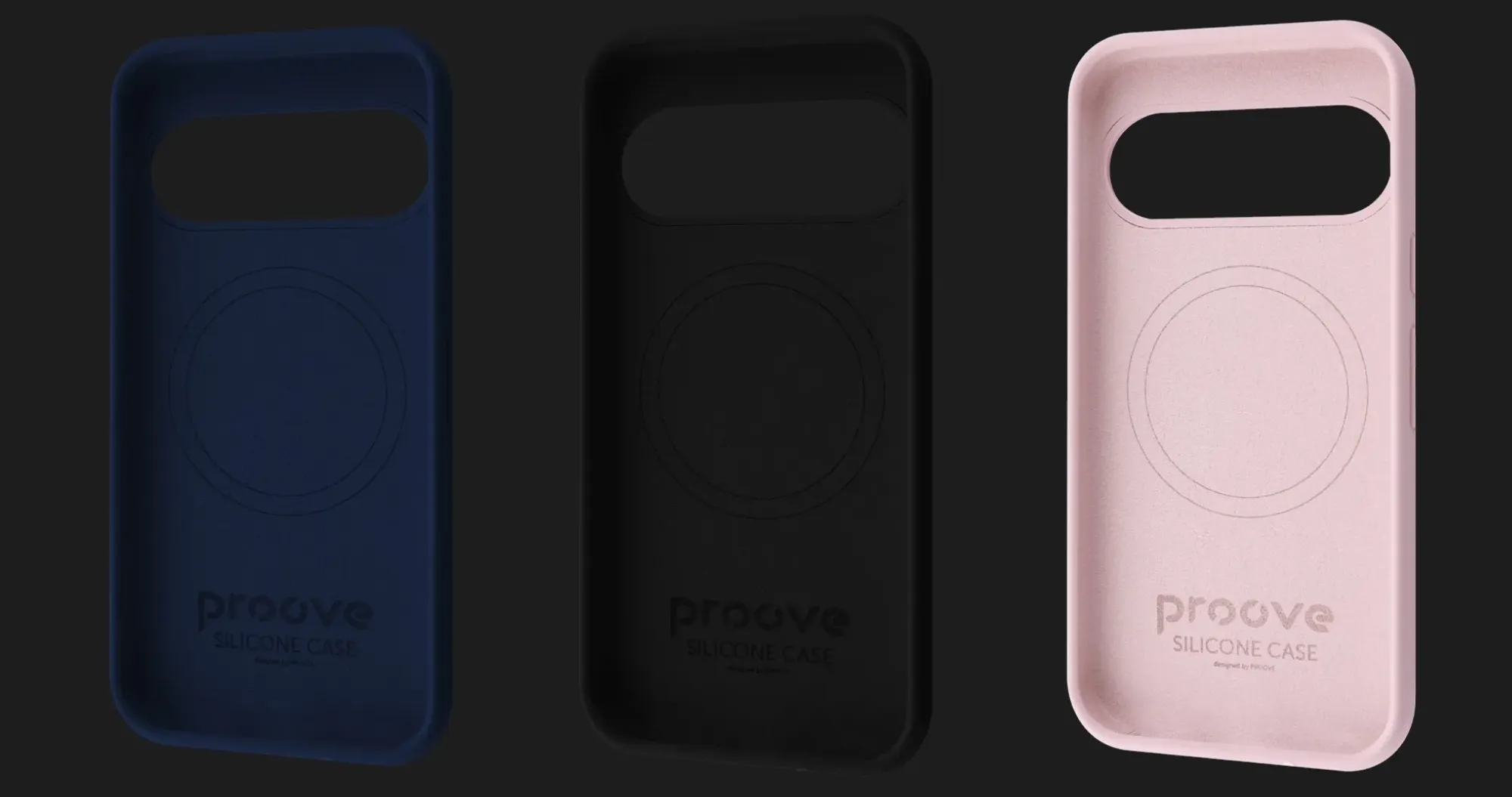 Чохол Proove Silicone Case with Magnetic Ring для Google Pixel 10 (Pink Sand)