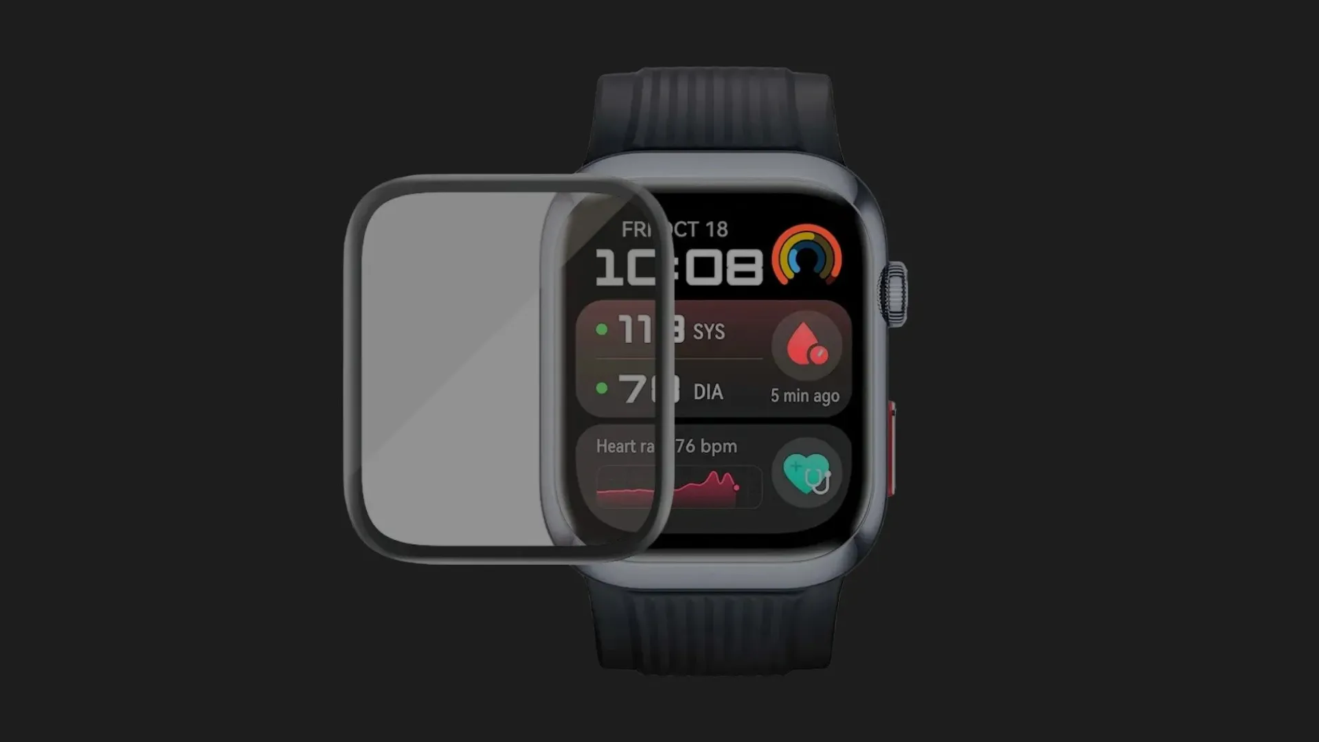 Защитное стекло Full Glass для HUAWEI Watch D2 48mm