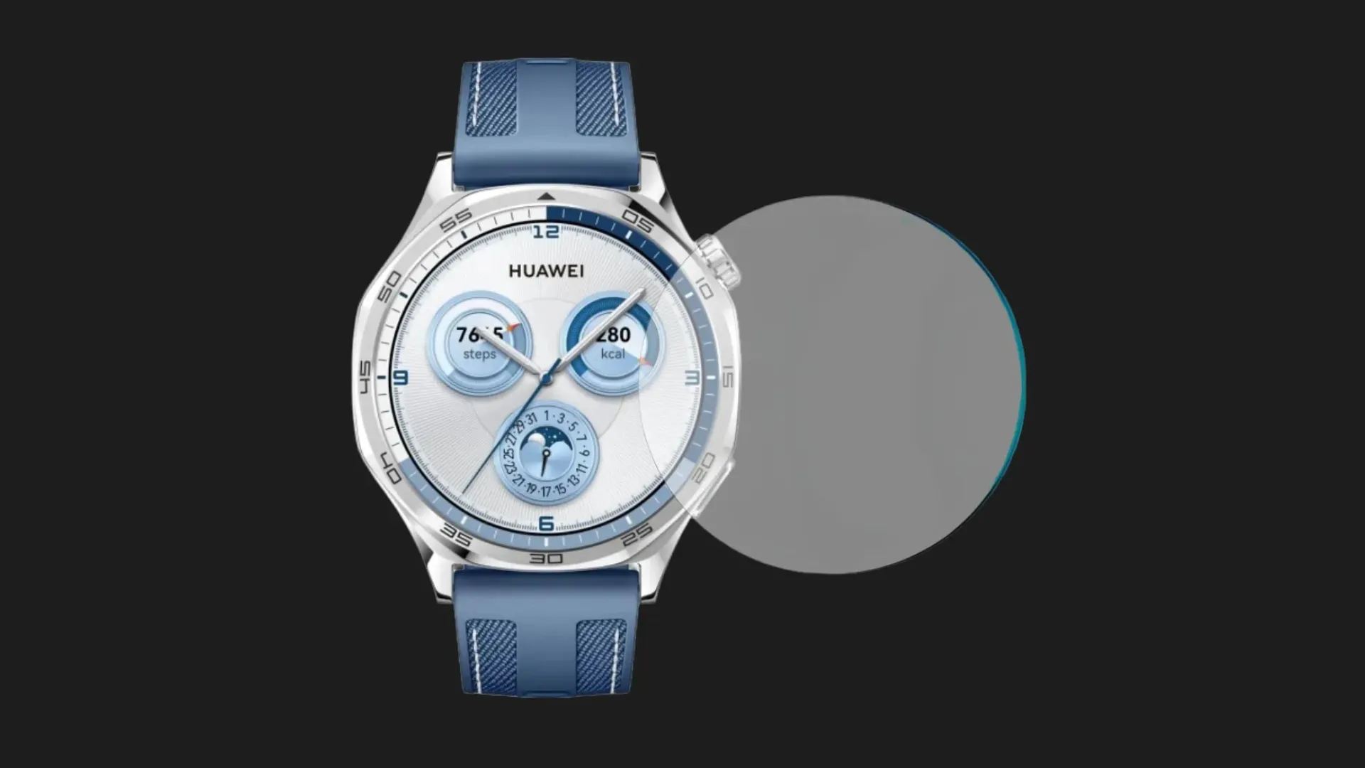 Захисне скло Full Glass для HUAWEI Watch GT5 / GT6 46mm