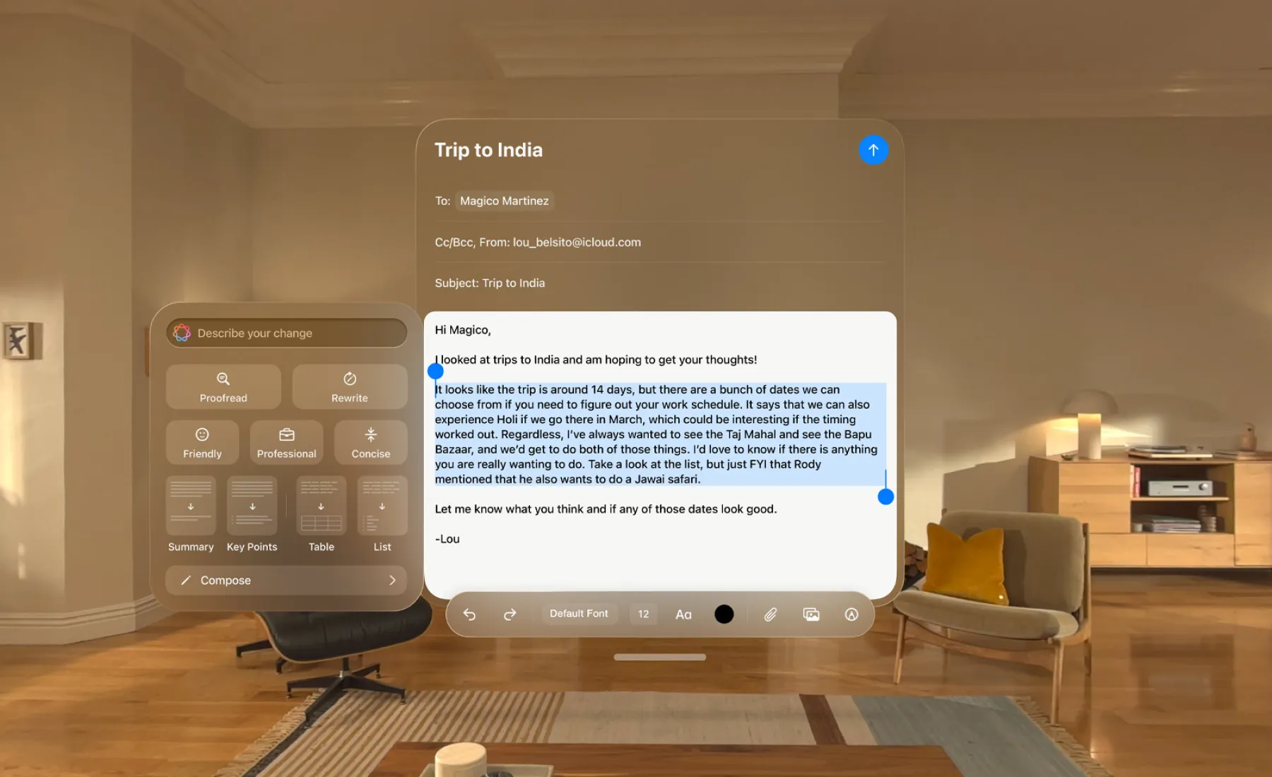 Гарнитура Apple Vision Pro 2 (1TB) (2025)