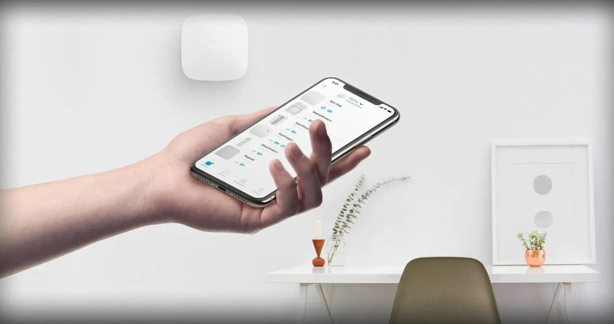 Централі та хаби Ajax