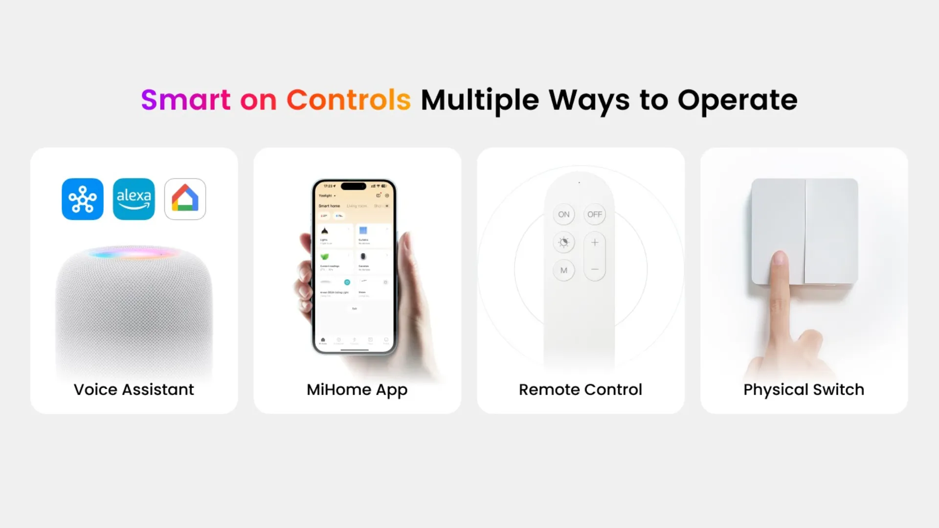 Розумна стельова лампа Yeelight Arwen D600 (White)