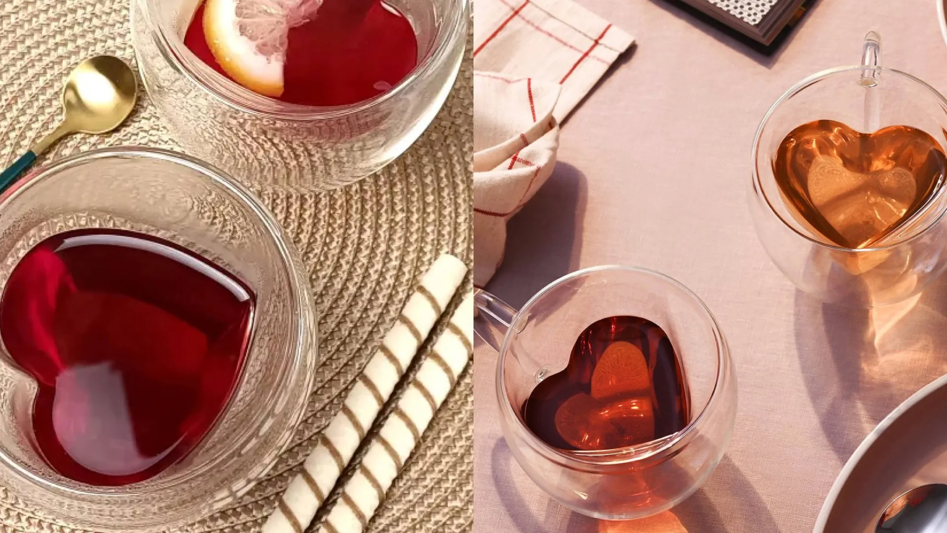 Набір чашок з ручками та подвійними стінками Ardesto 250 мл 2 шт. (AR2625GHL)