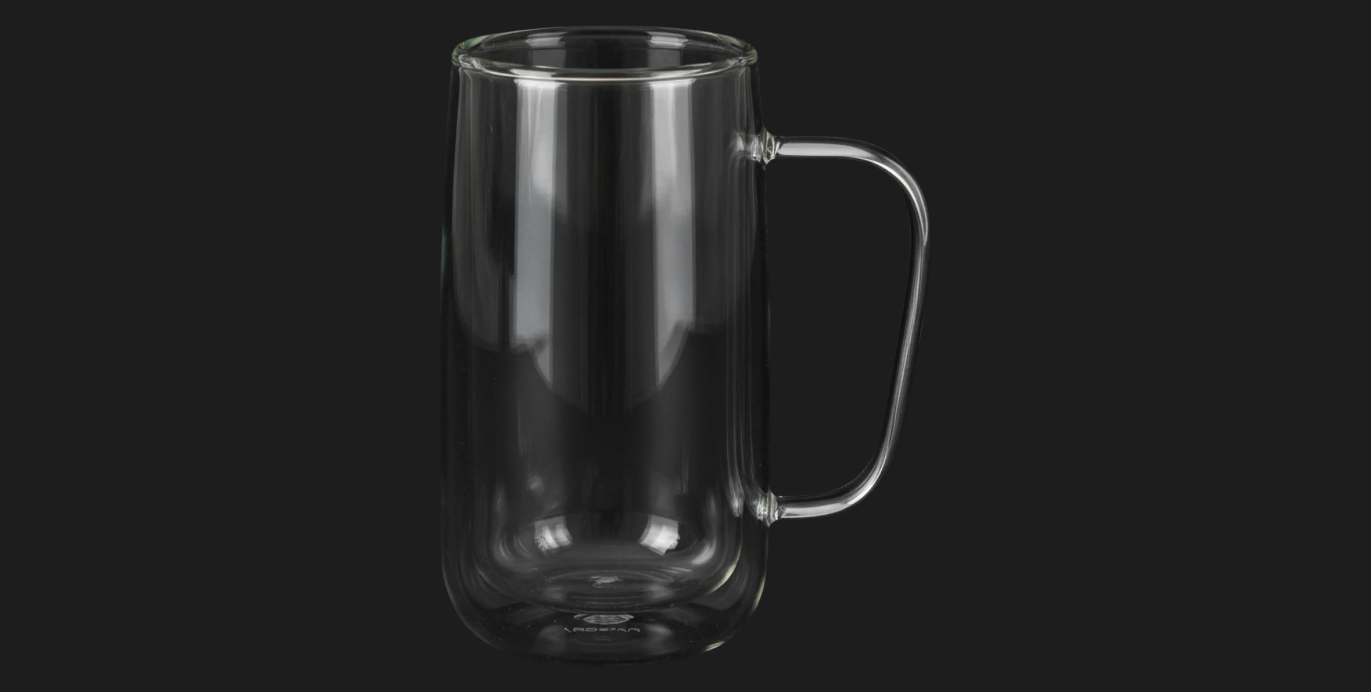 Набор чашек с ручками и двойной стенкой Ardesto 400 мл 2 шт. (AR2640WH)