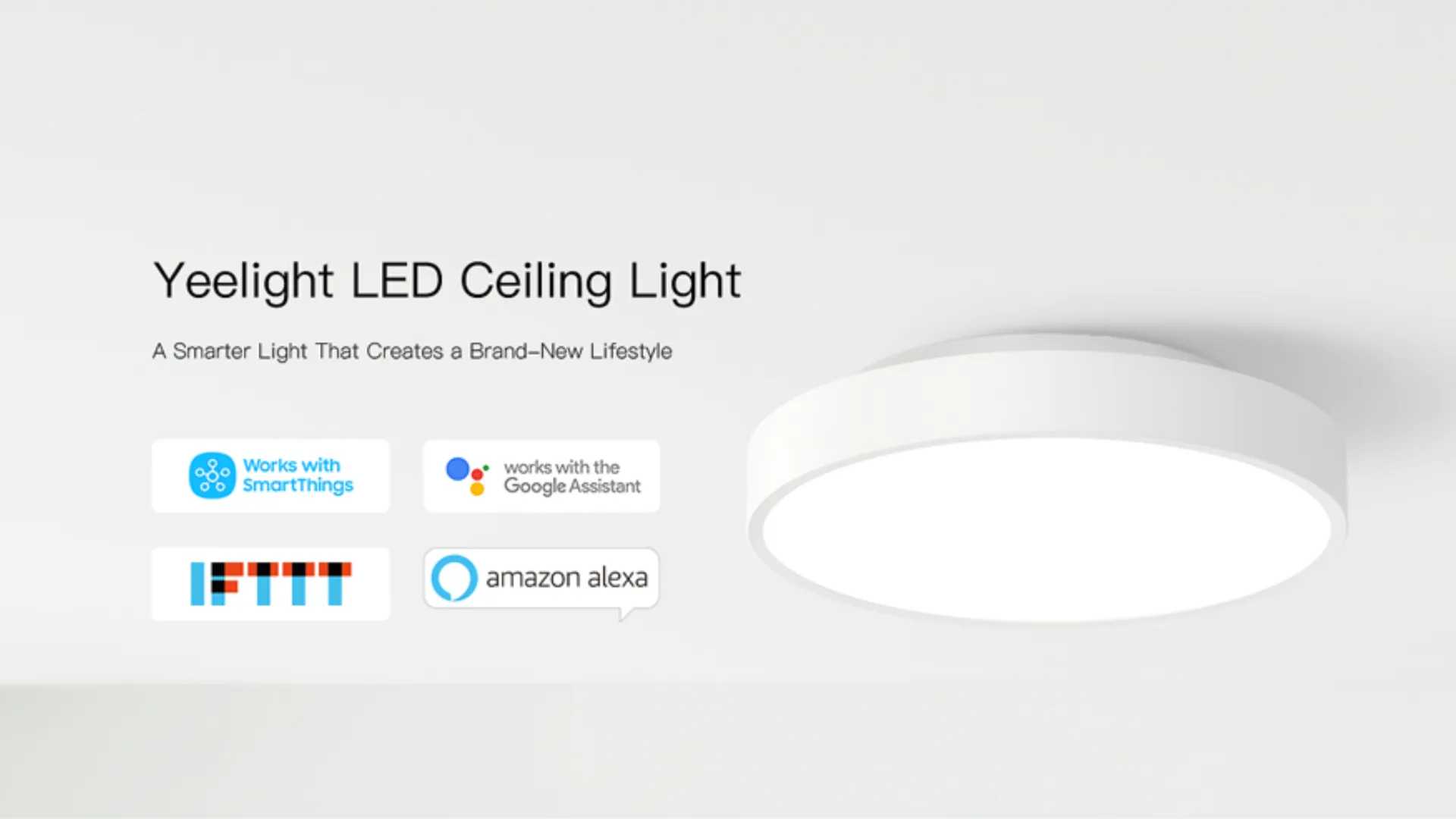 Розумна стельова лампа Yeelight Smart LED (White)